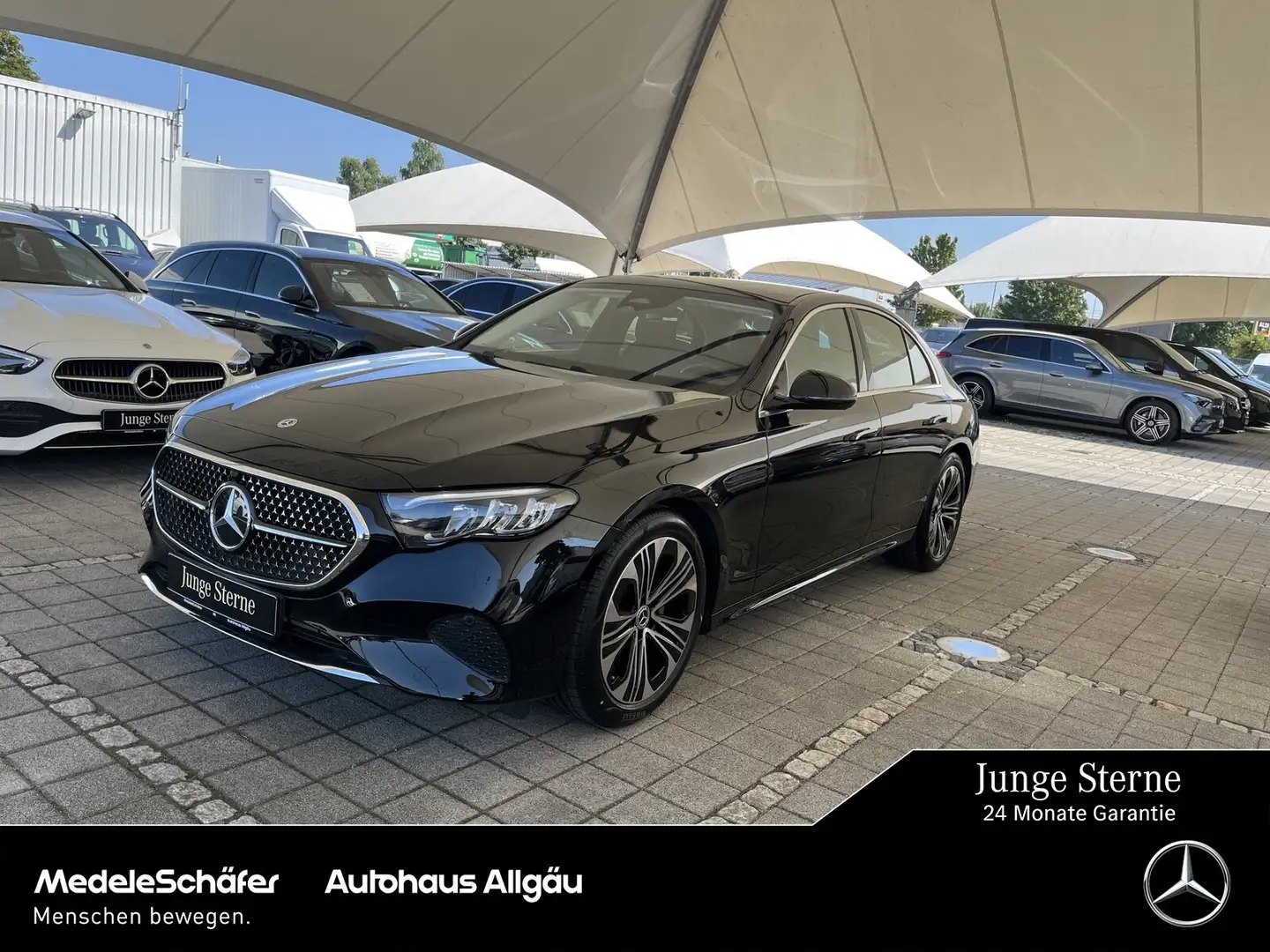 Mercedes-Benz E 220 E 220 d Avantgarde Dist Pano 19'' KeylessGO Kam Schwarz - 1