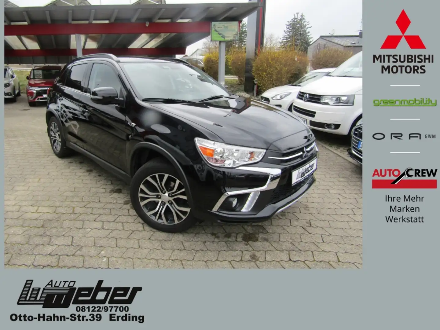 Mitsubishi ASX 2.2 DI-D Edition+ 4WD AT NAVI XENON AHK Schwarz - 1