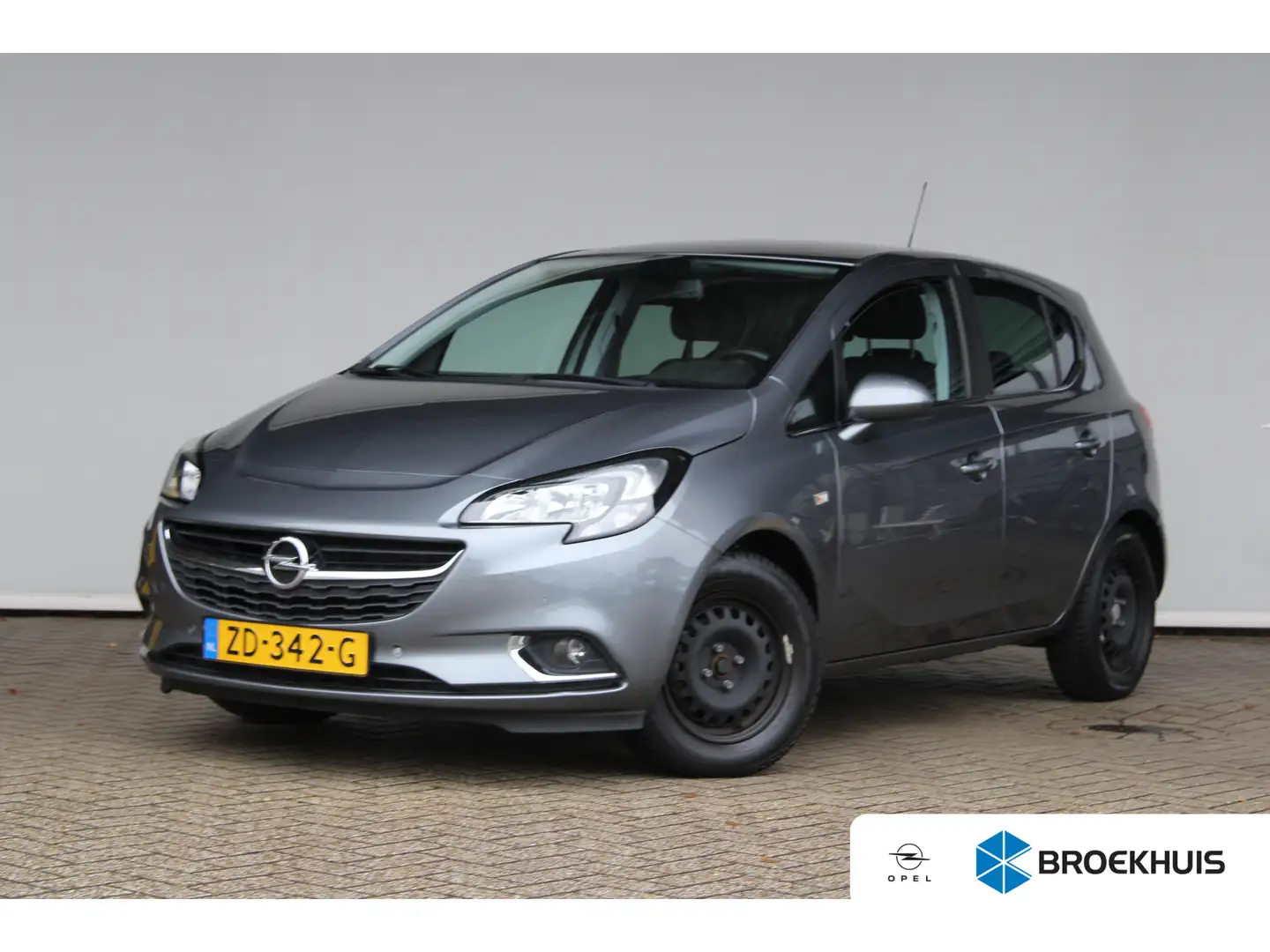 Opel Corsa 1.4 Online Edition | Automaat | Achteruitrijcamera Grijs - 1