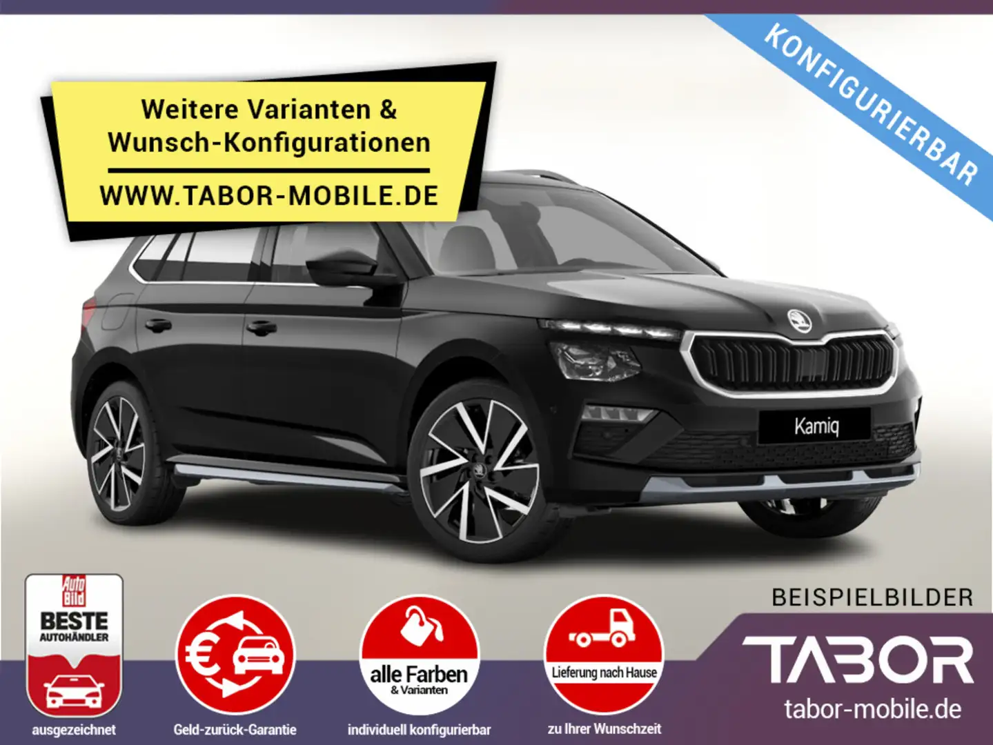 Skoda Kamiq 1.5 TSI 150 DSG Selec LED SHZ PDC Temp 16Z Bleu - 1