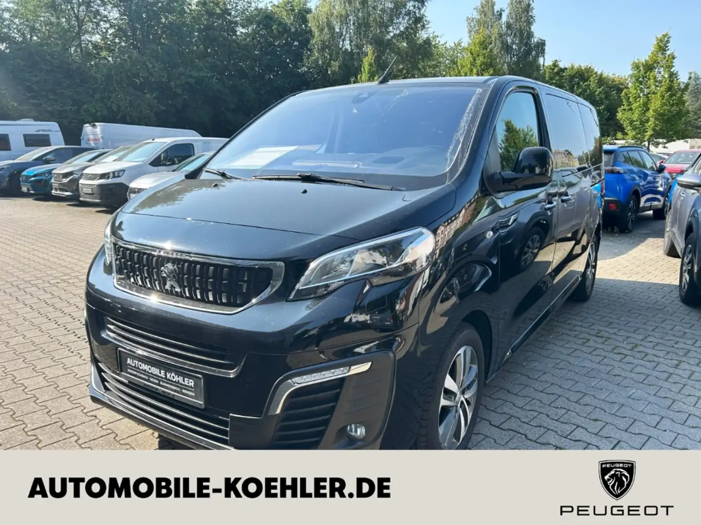 Peugeot Traveller Allure L2 HDi 180 AHK Massage DAB NAVI Negro - 1