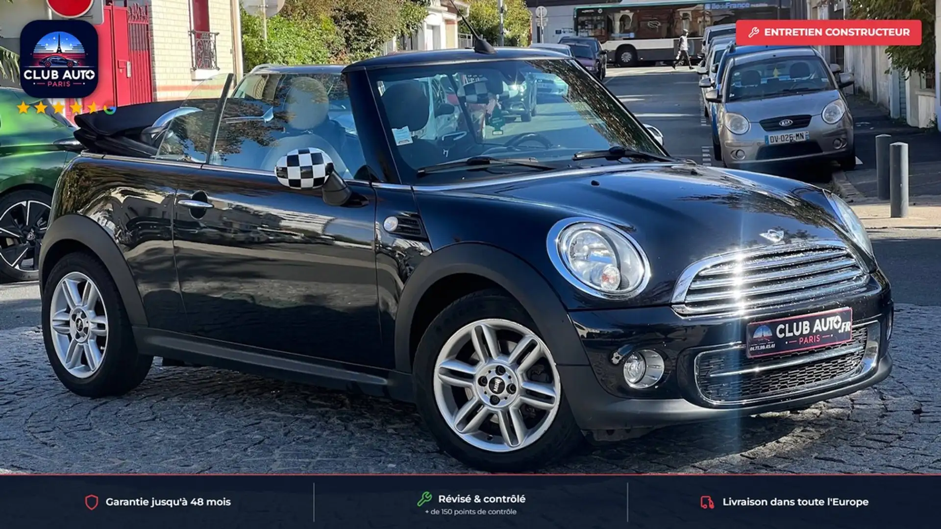 MINI Cooper D Cabrio COOPER D CABRIOLET 112 Negro - 1