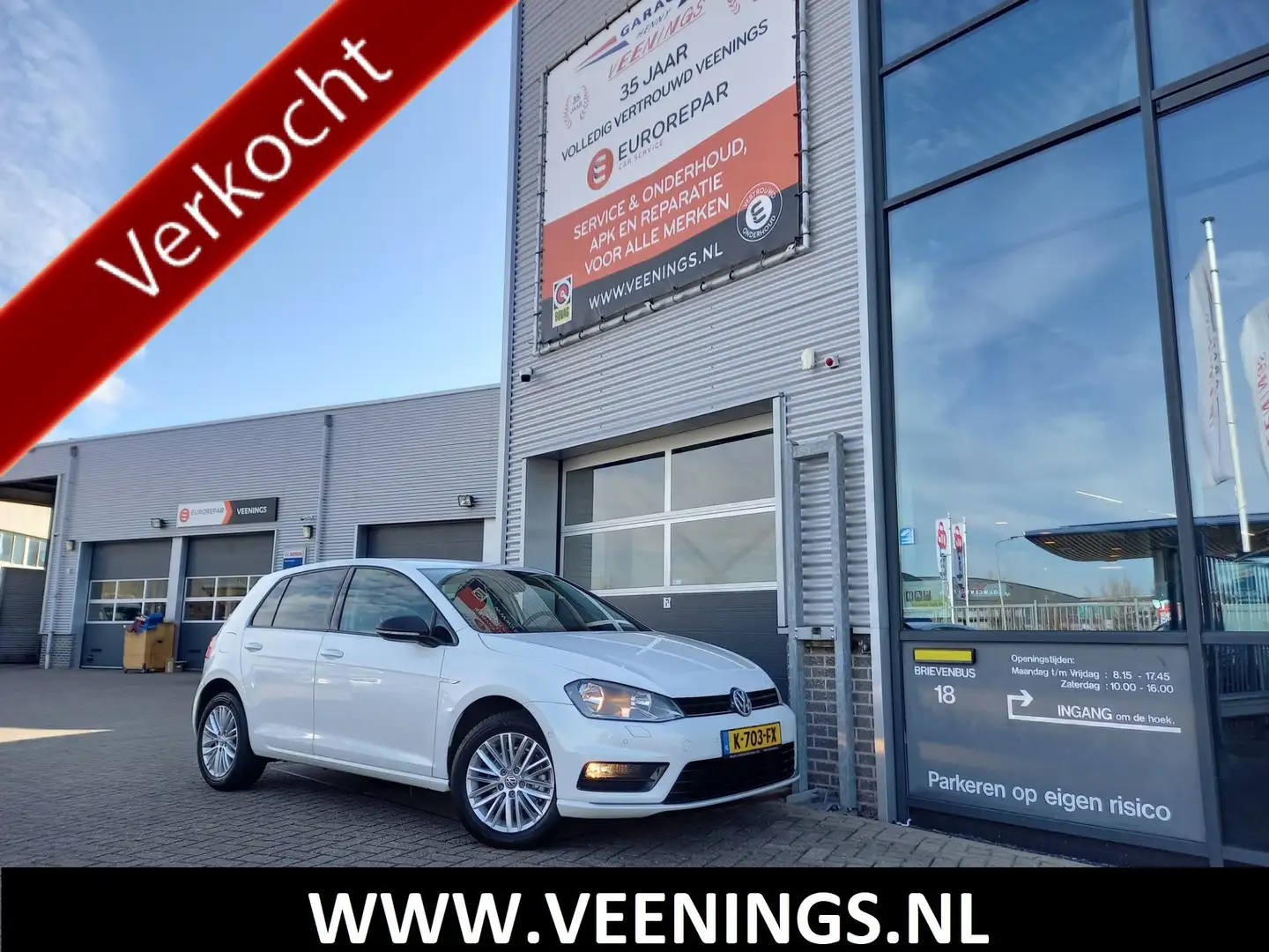 Volkswagen Golf 1.2 TSI CUP - CLIMA - CRUISE - PDC V+A - STL VERWA Wit - 1