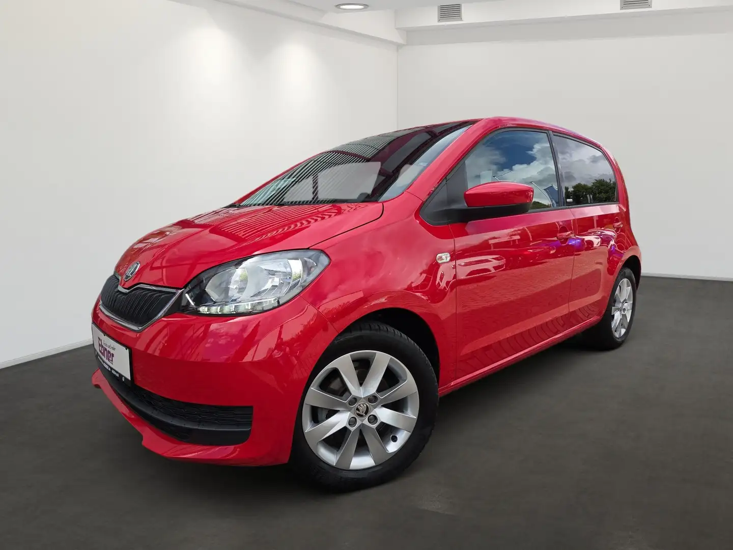 Skoda Citigo CLEVER 75PS 4-TÜRER SITZHZG+PDC+KLIMA+BLUETOOTH+15 Rot - 2