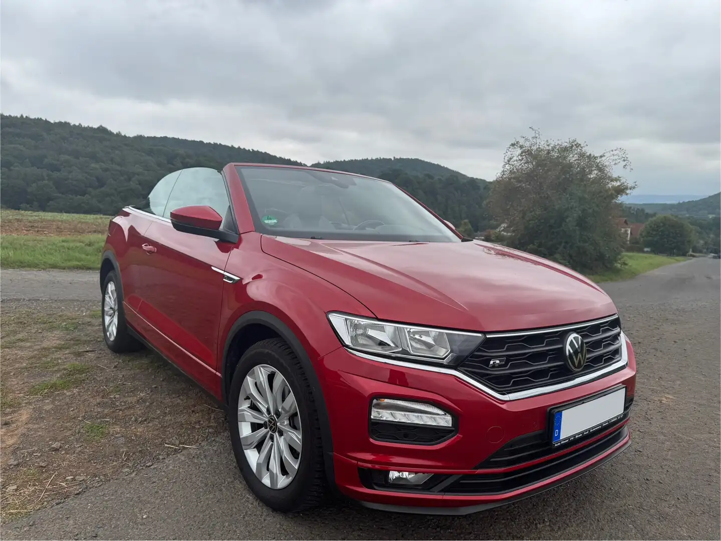Volkswagen T-Roc T-Roc Cabriolet 1.5 TSI ACT OPF DSG R-Line Rot - 1