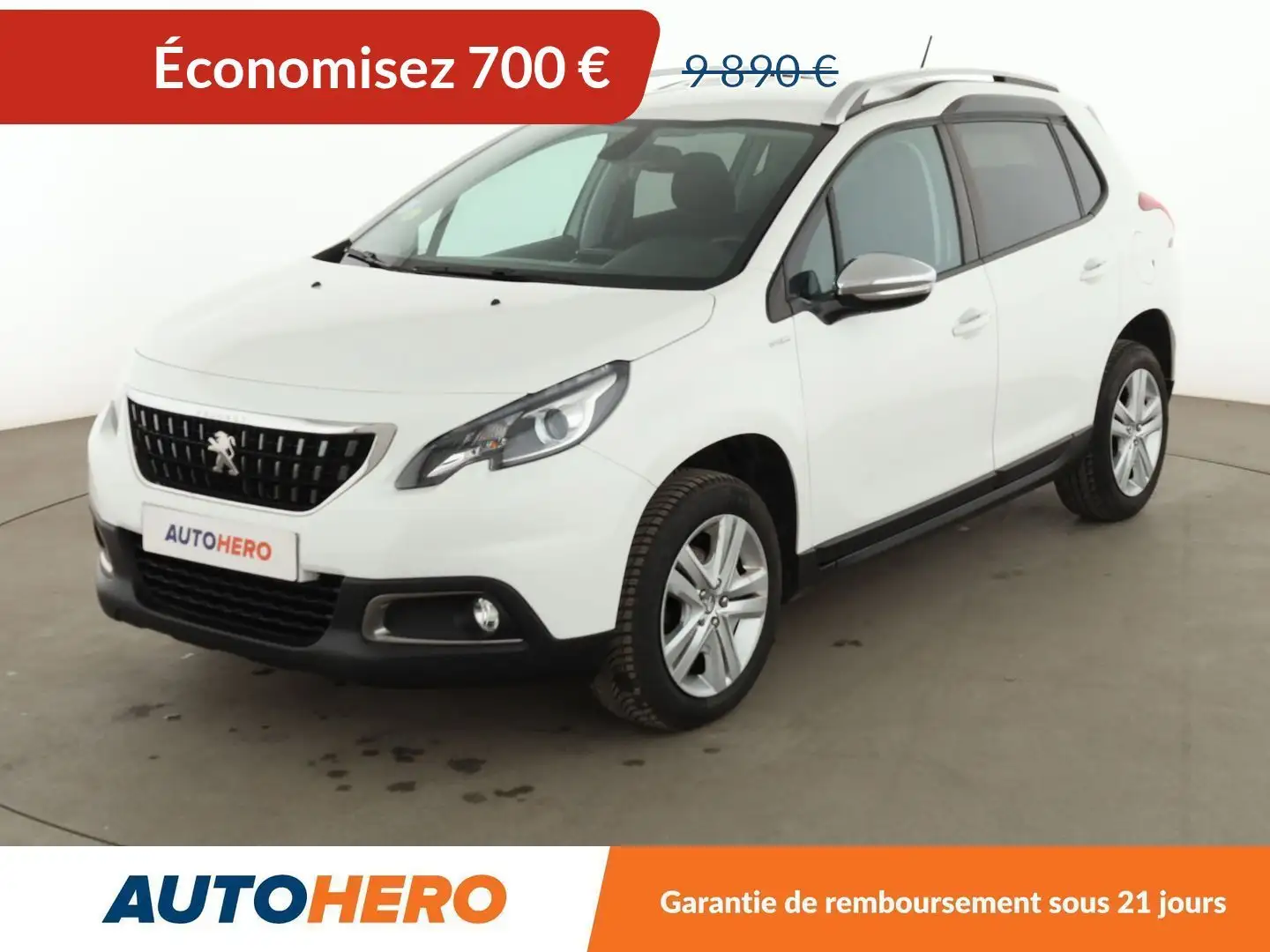 Peugeot 2008 1.6 Blue-HDi Style Blanc - 1