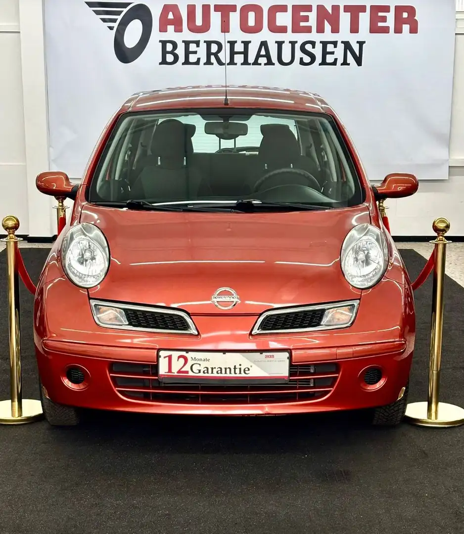 Nissan Micra More*NuR 21oooKM*KLIMA*TEMPOMAT*TÜV Orange - 1
