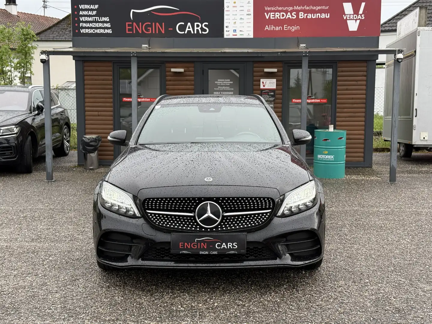 Mercedes-Benz C 200 d T AMG LINE Schwarz - 2