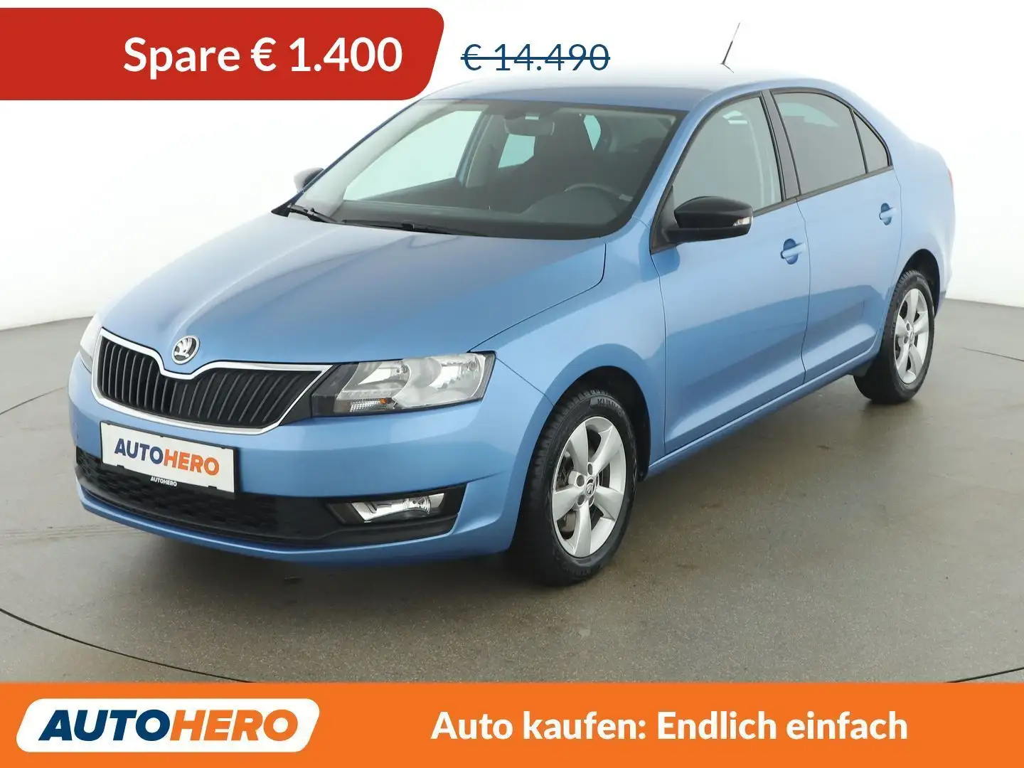 Skoda Rapid/Spaceback 1.0 TSI Blau - 1