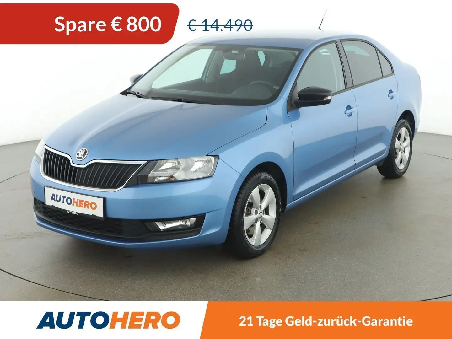 Skoda Rapid/Spaceback 1.0 TSI Bleu - 1