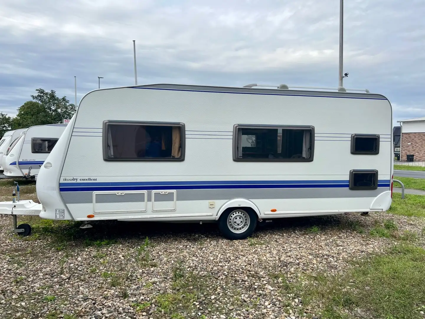 Hobby 500 Kmfe 3 Etagenbetten Vorzelt Mover Dusch Bett Weiß - 2