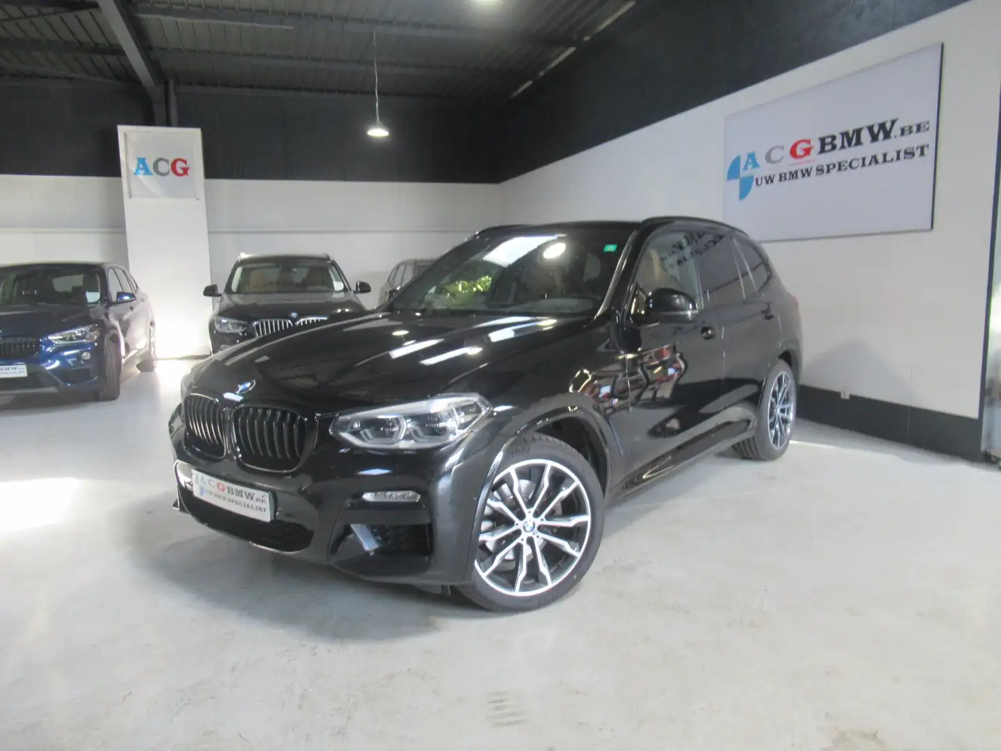 BMW X3 20D M SPORT 1e EIG FULL HIST PANO CAMERA LEDER NAV Zwart - 1