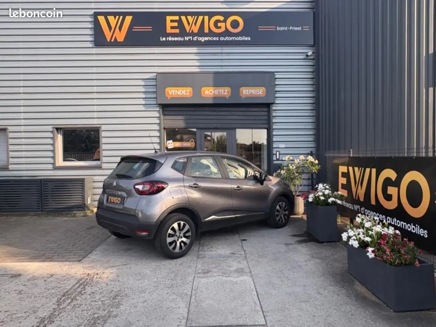 Renault Captur 1.5 DCI 90 ARIZONA EDC BVA Grijs - 2