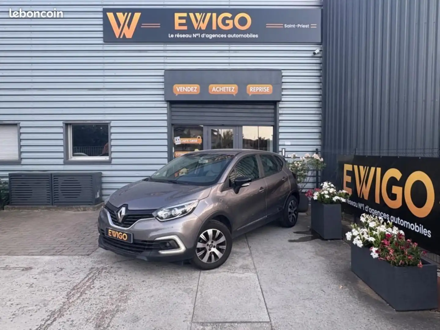Renault Captur 1.5 DCI 90 ARIZONA EDC BVA Grijs - 1