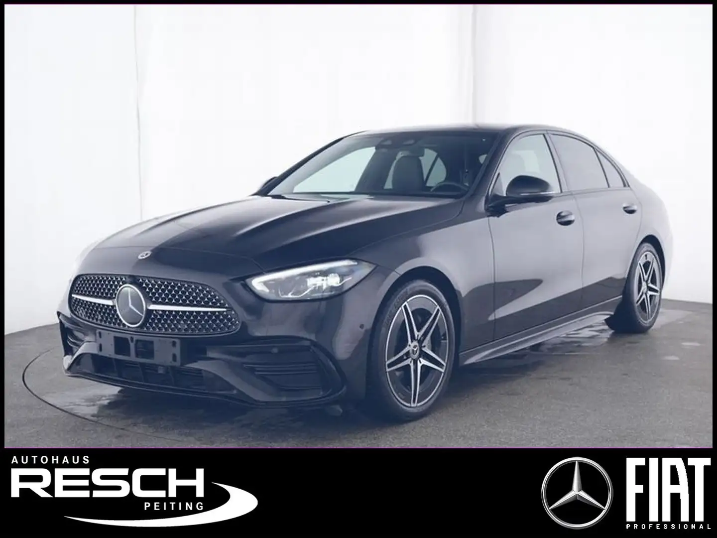 Mercedes-Benz C 200 AMG Adv. Night Distron WinterP Fahrass. Noir - 1