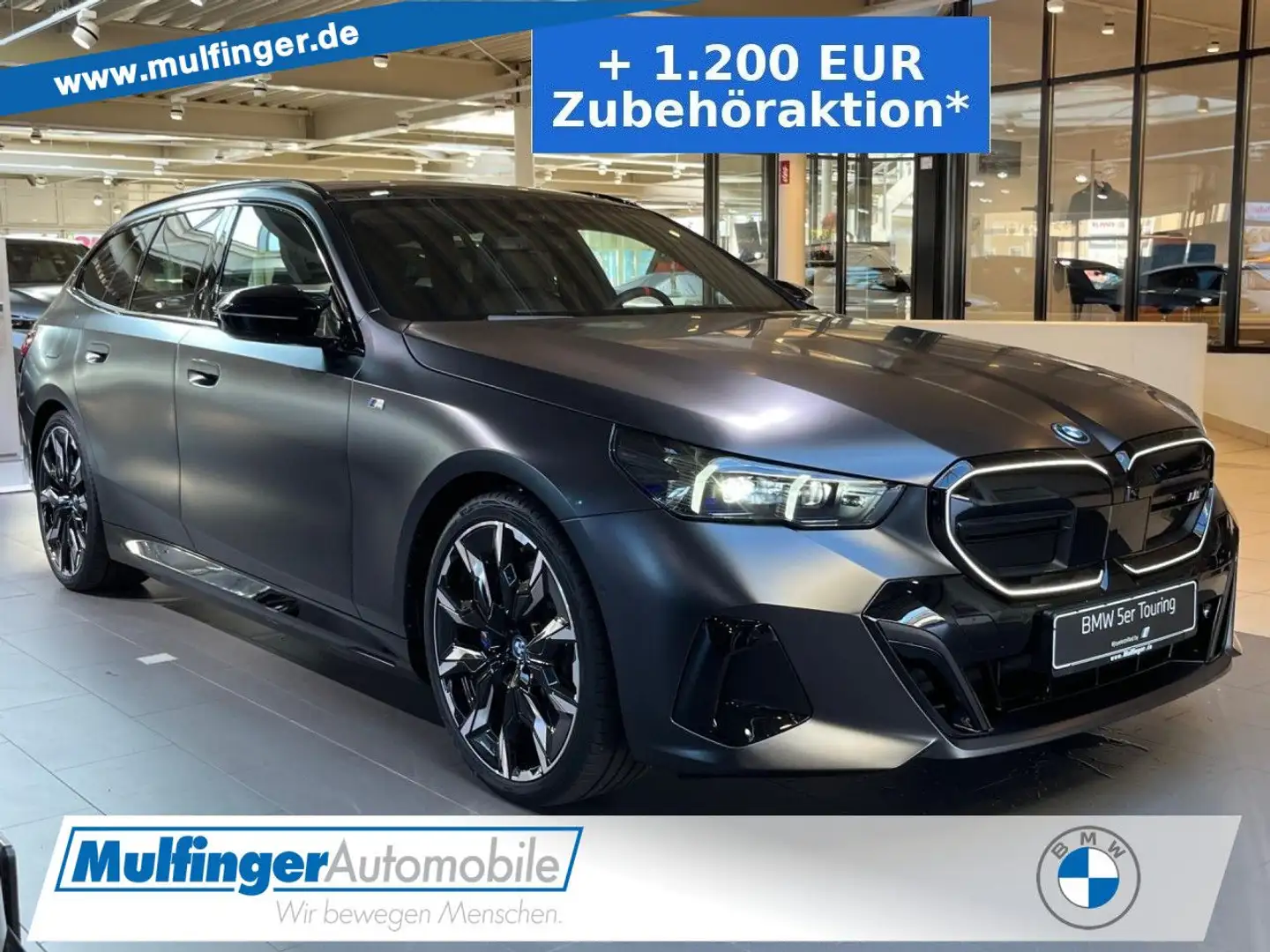 BMW i5 M60 xDr.T. Leder HUD ACC SurView.Pano.AHK 21" Grigio - 1