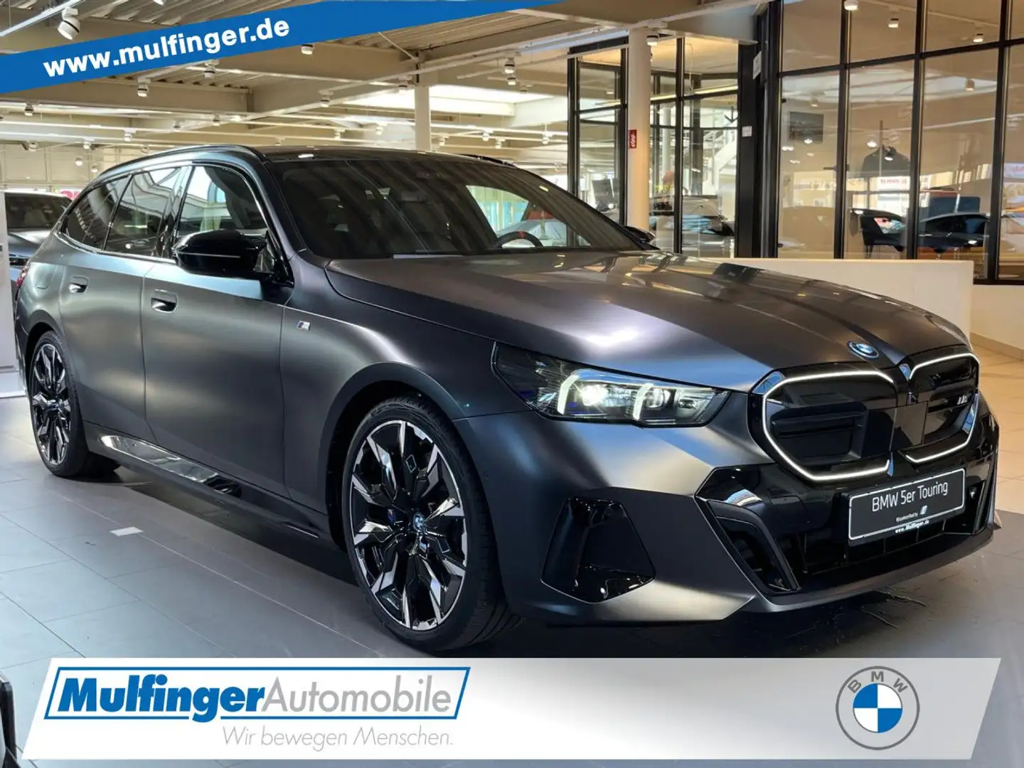 BMW i5 M60 xDr.T. Leder HUD ACC SurView.Pano.AHK 21" Grau - 1