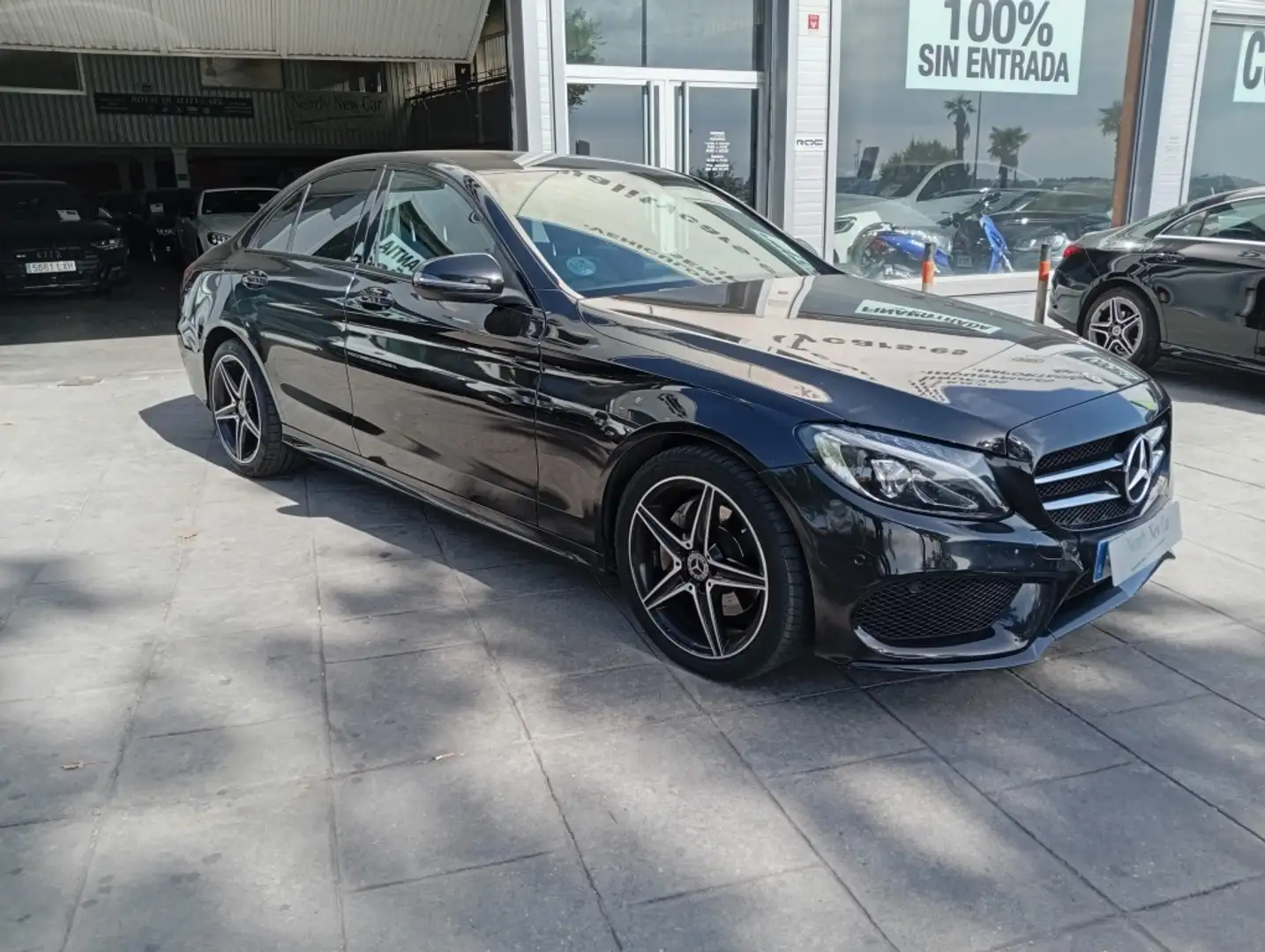 Mercedes-Benz C 200 200d 7G Plus Zwart - 1