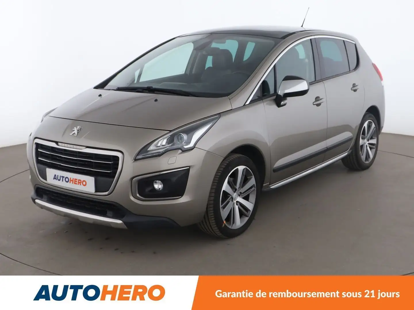Peugeot 3008 1.6 Blue-HDi Feline EAT6 Beige - 1