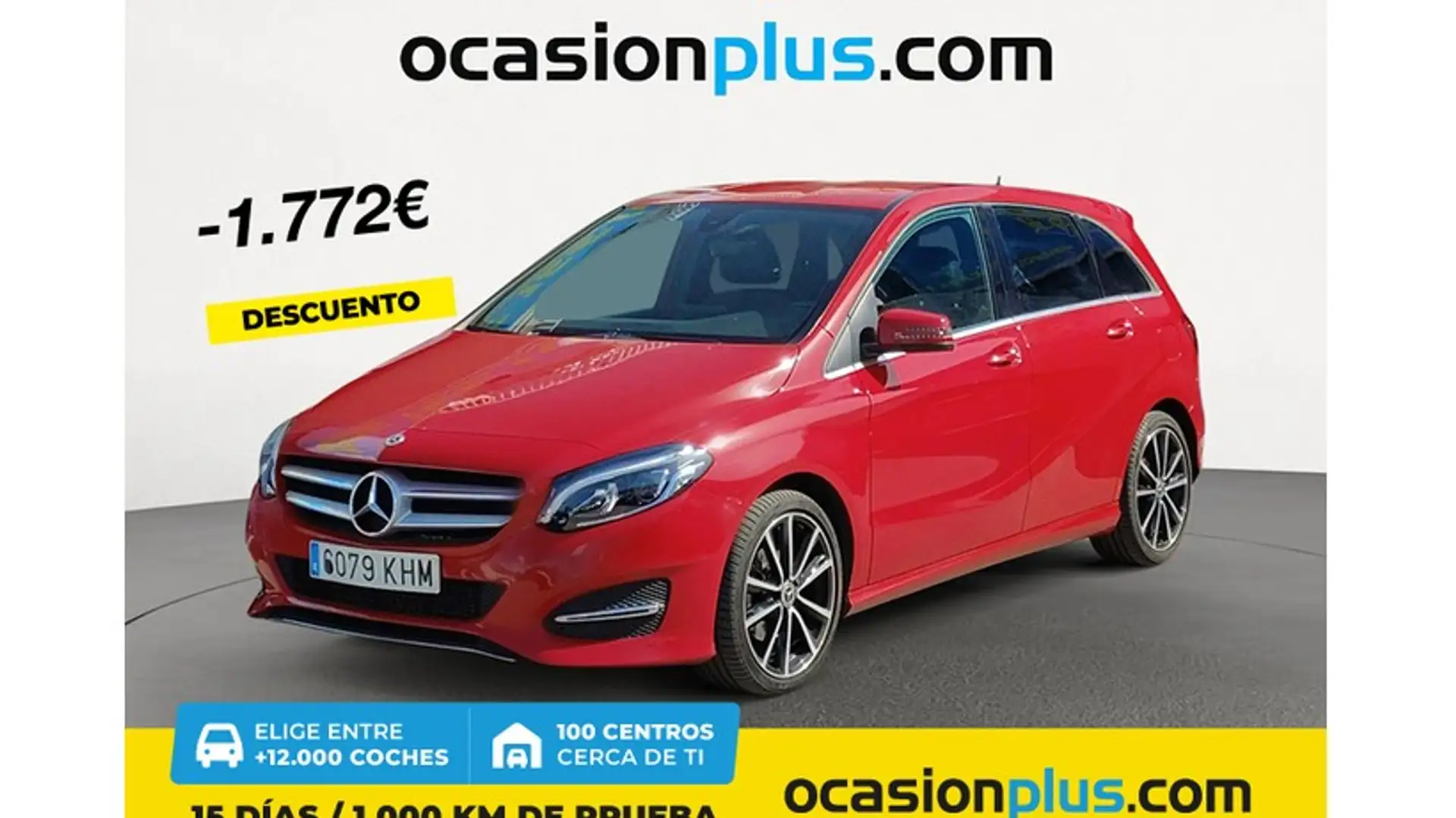 Mercedes-Benz B 200 200d 7G-DCT Rojo - 1