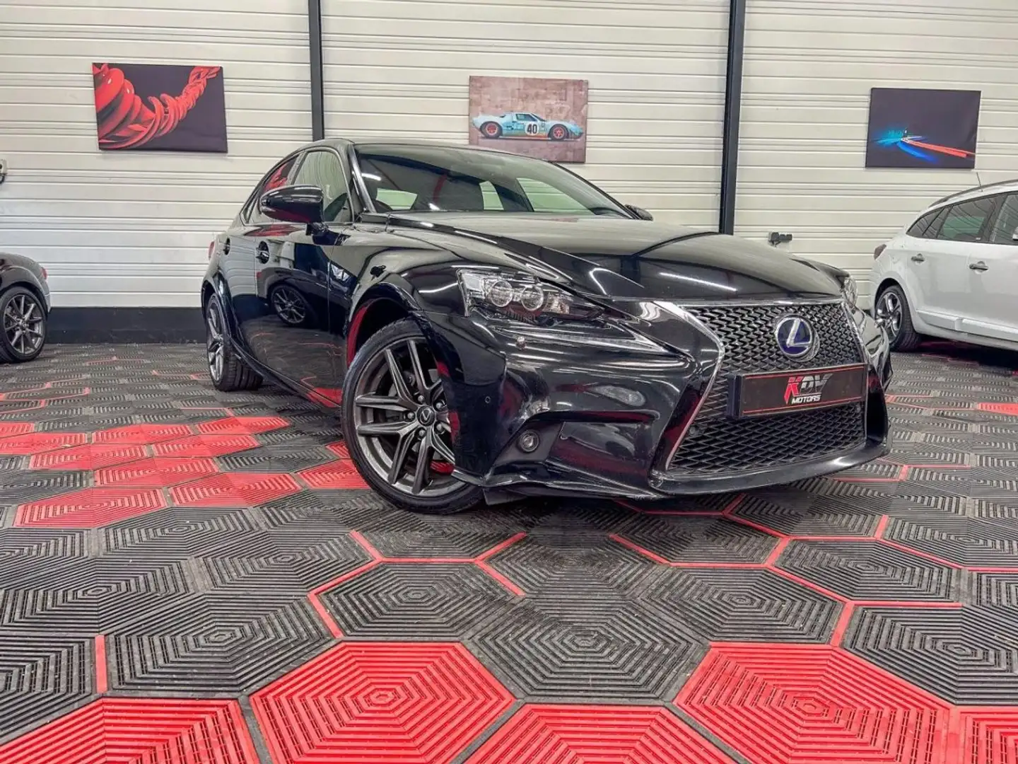 Lexus IS F 300H SPORT BVA 2ÈME MAIN CARNET COMPLET Schwarz - 1