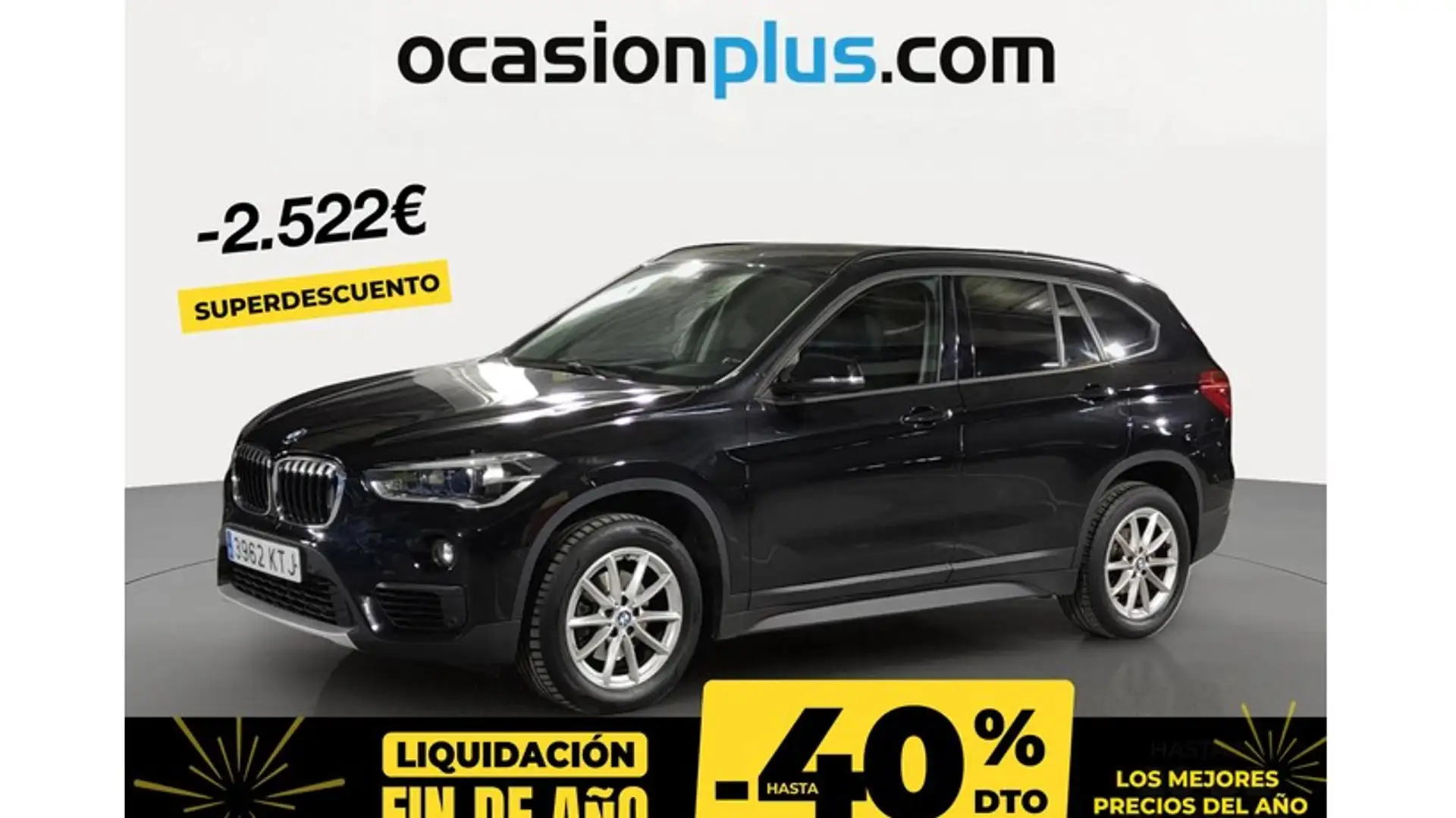 BMW X1 sDrive 18dA Noir - 1