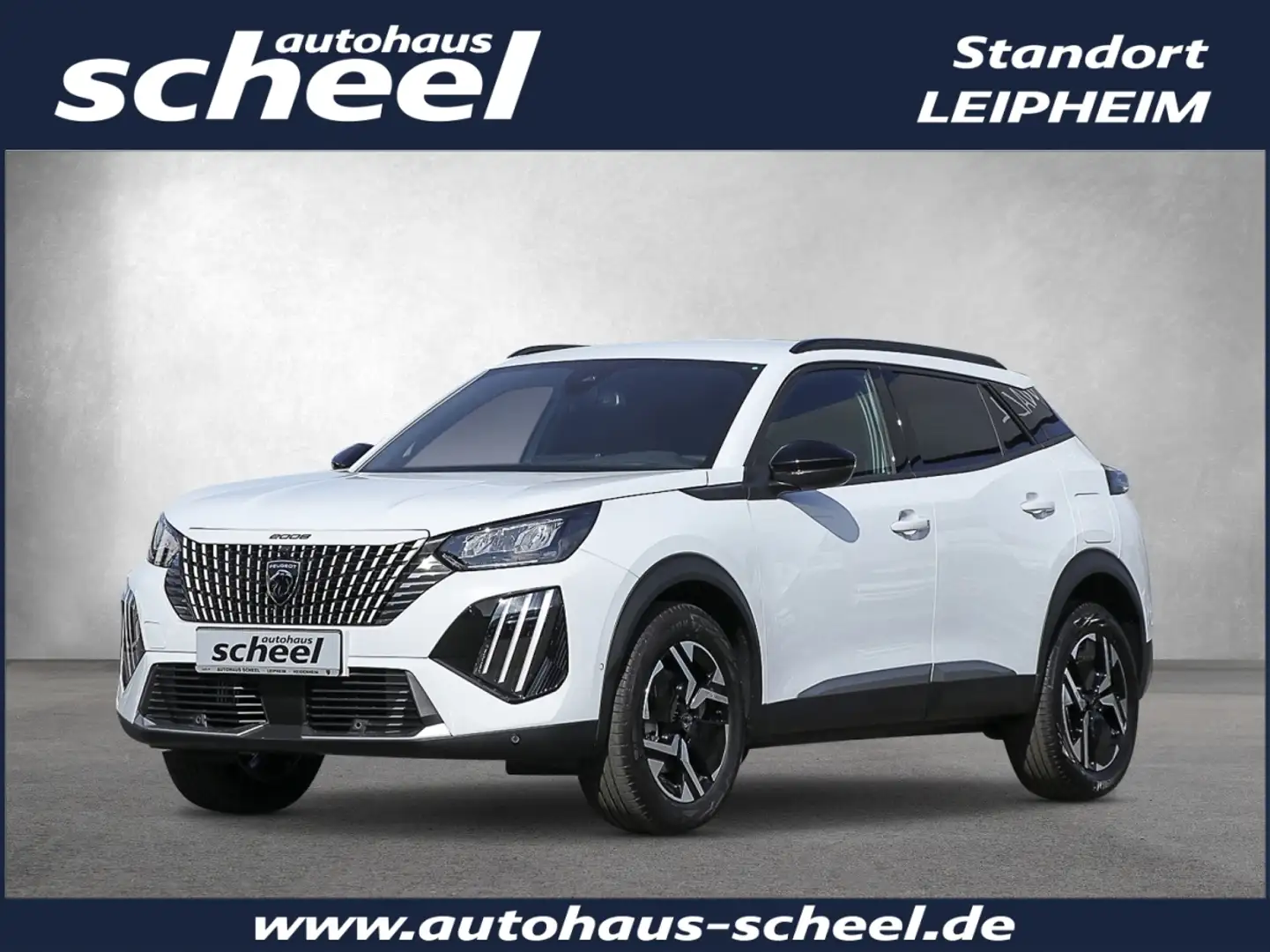 Peugeot 2008 1.2 145 Allure ACC/Kam./KeyLess/KlimaA Wit - 1