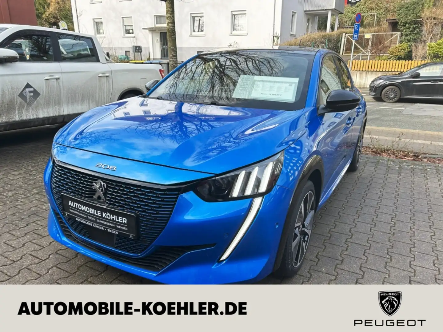 Peugeot 208 e GT PANORAMA-DACH NAVI LED ACC SITZHEIZUNG Blu/Azzurro - 2