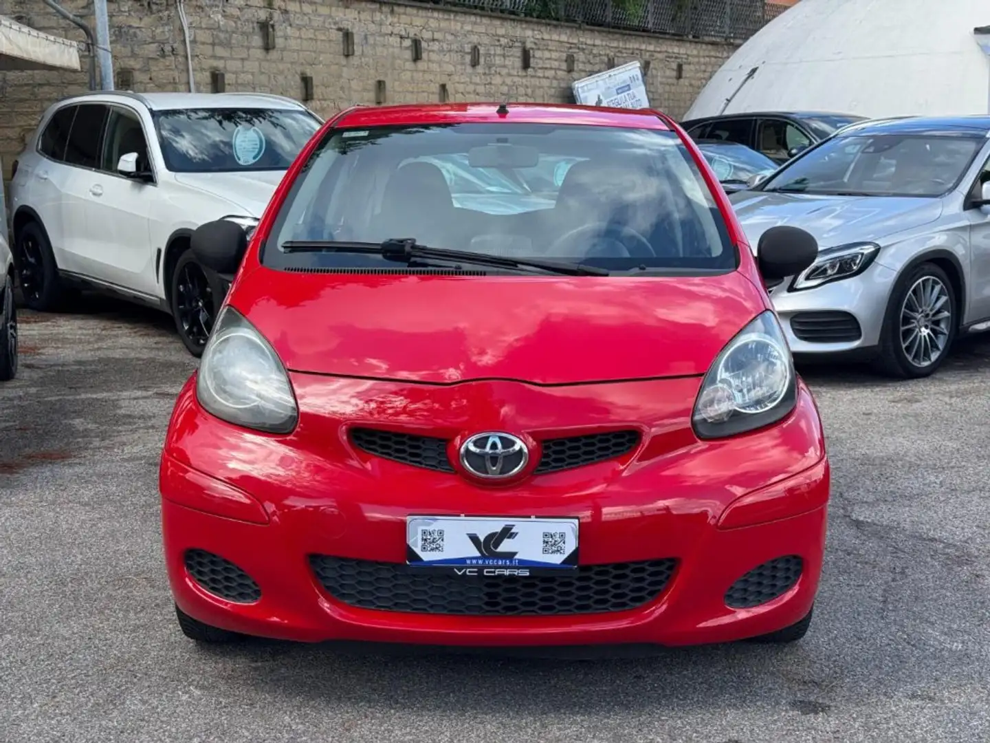 Toyota Aygo 1.0 12V VVT-i 5 porte Deep Ocean Connect *EURO 5* Rosso - 2