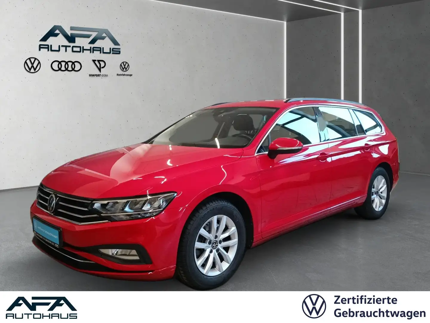 Volkswagen Passat Var. 2.0 TDI Business DSG AHK*NAV*LED*ACC Rot - 1