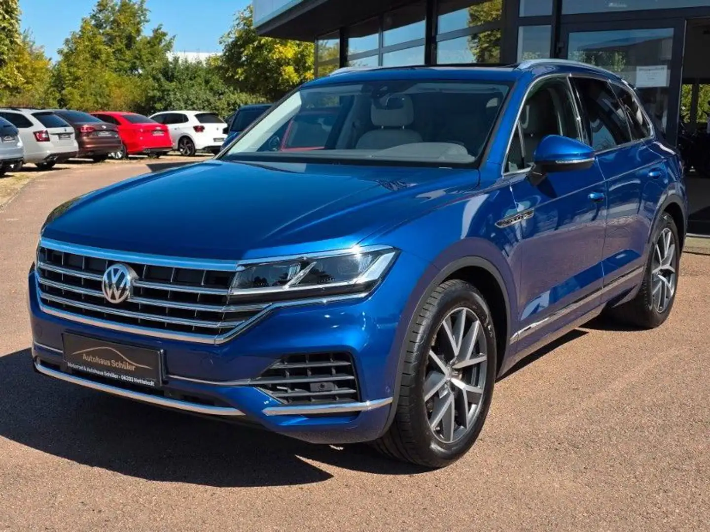 Volkswagen Touareg Elegance 4Motion+ACC+Kamera+AHK+ Blau - 1