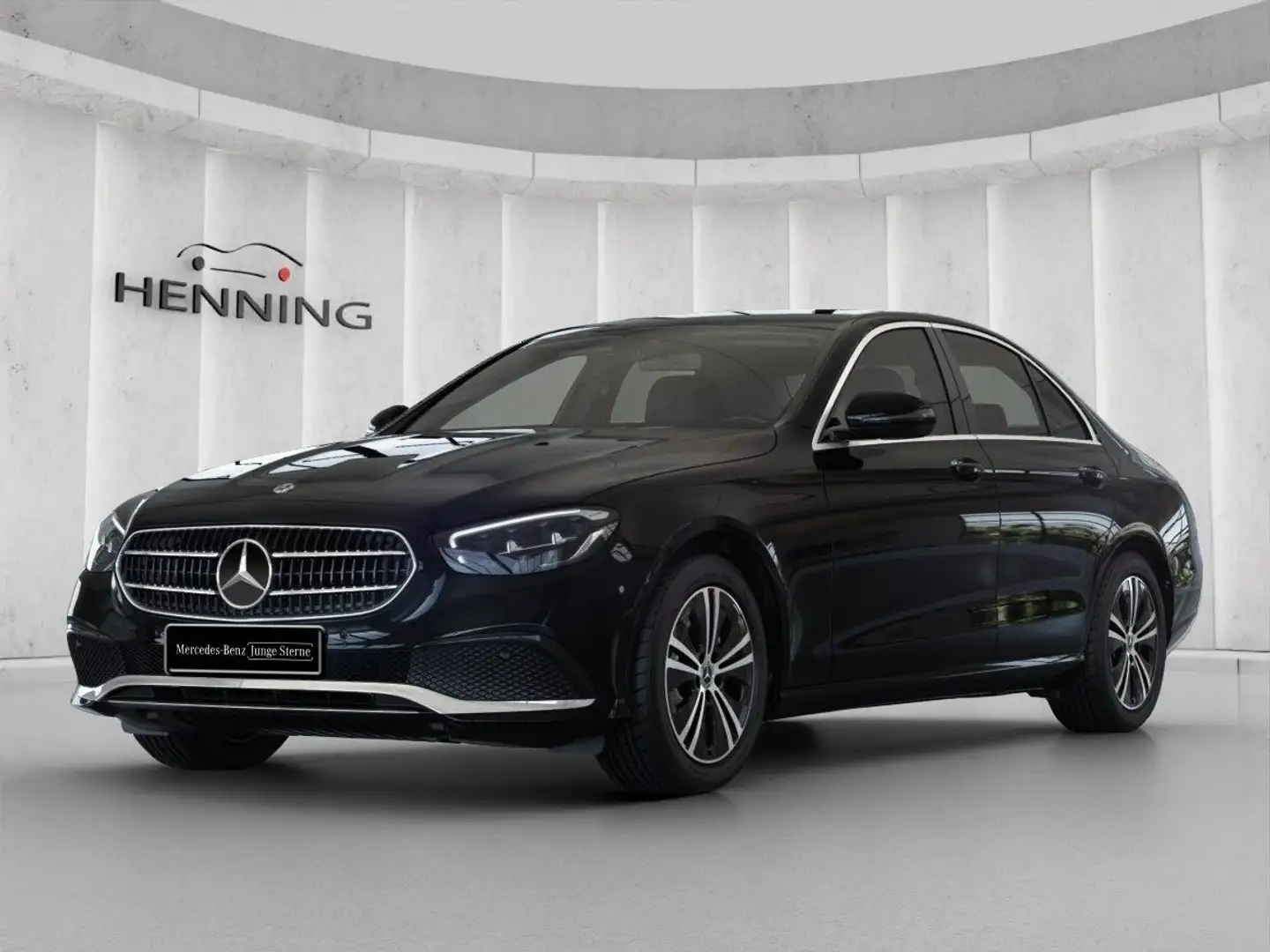 Mercedes-Benz E 220 d Limousine Avantgarde LED Kamera MBUX Schwarz - 1