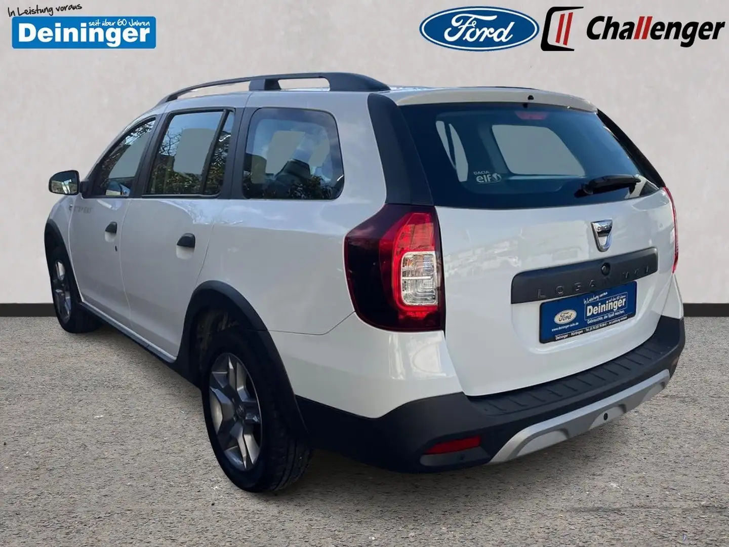 Dacia Logan MCV II Kombi Stepway NAVI&DAB&RFK KLIMAAUTOMATIK T Blanc - 2