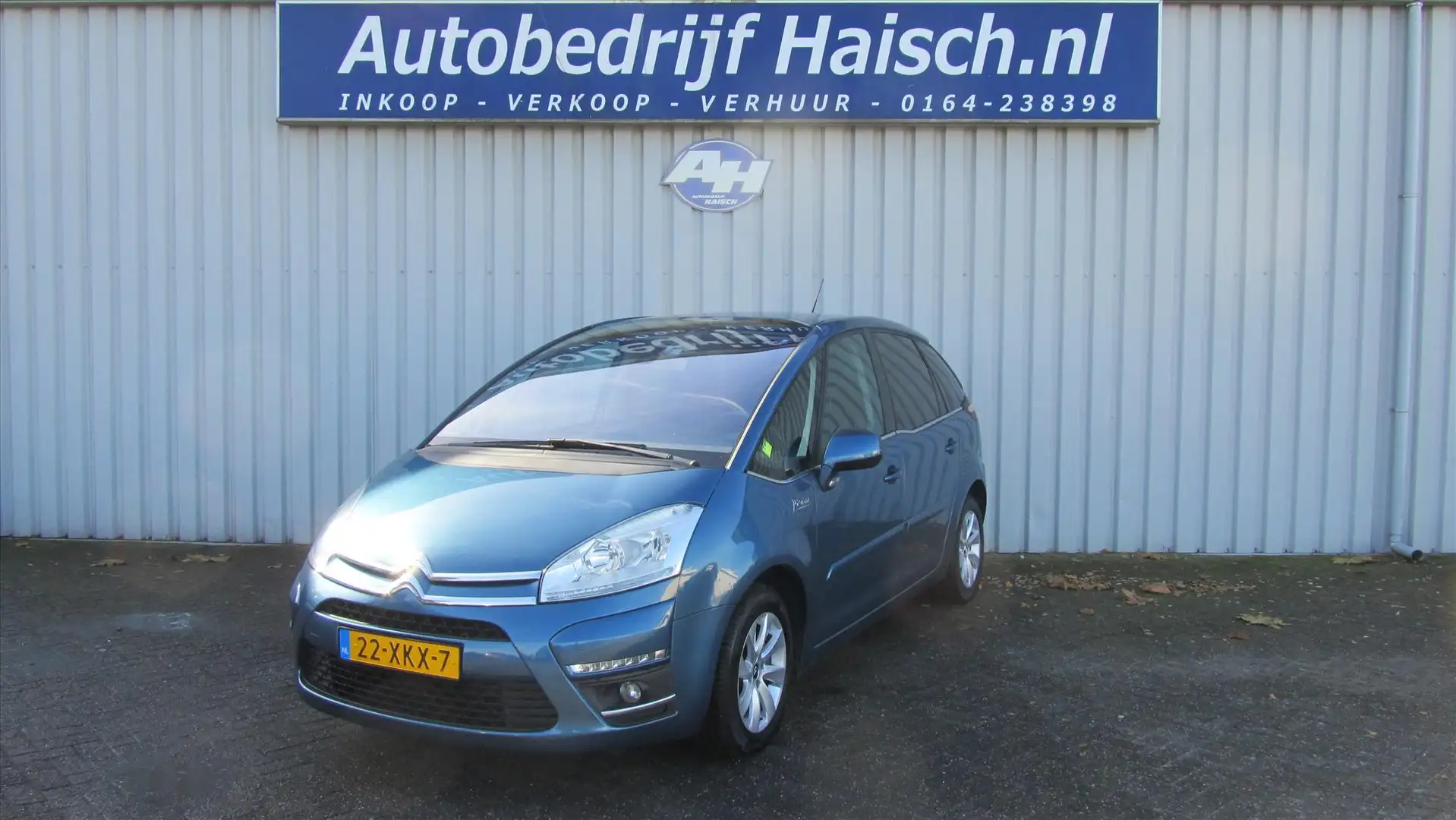 Citroen C4 Picasso 1.6 VTI 5-ZITS Blauw - 2