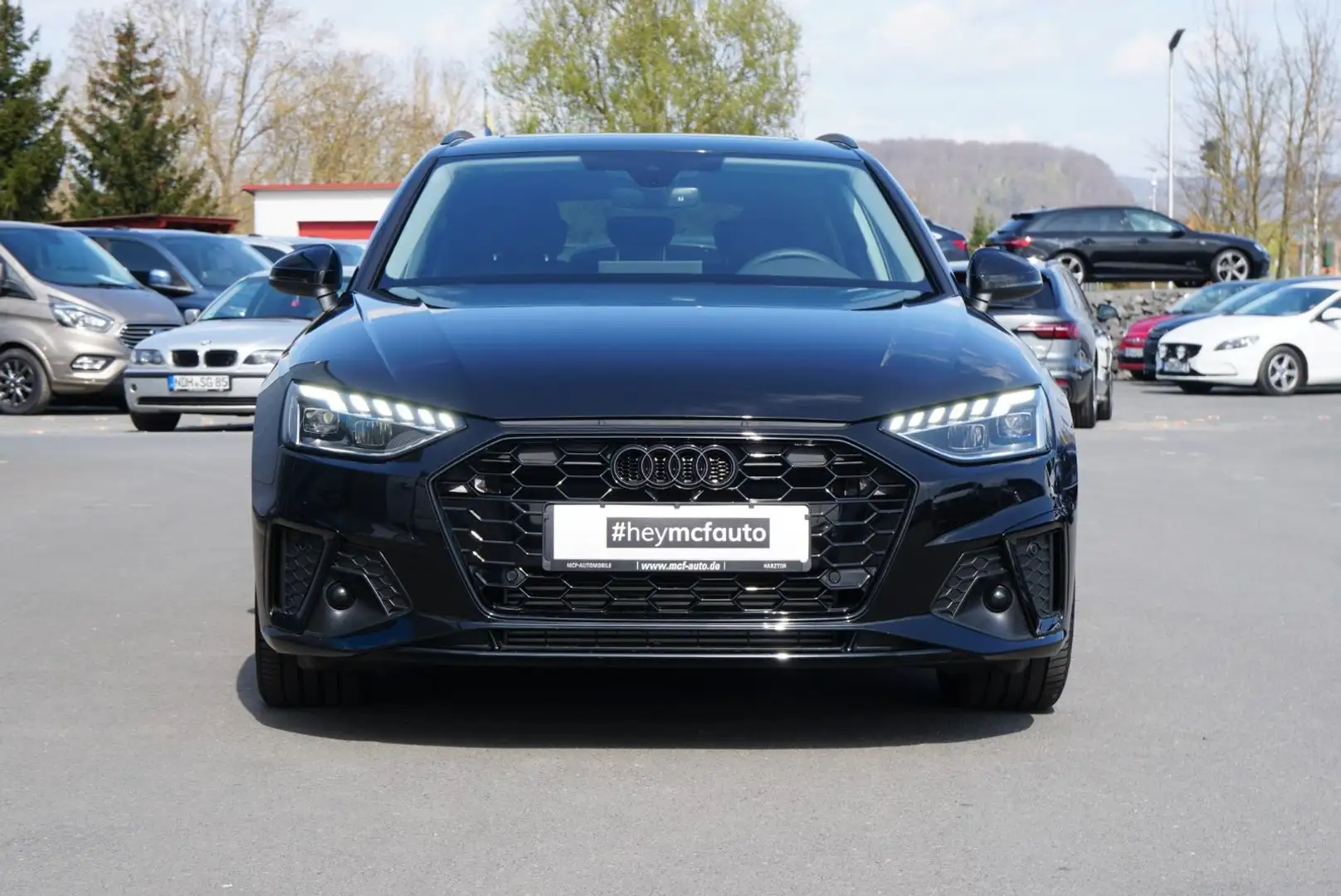 Audi A4 Avant 40 TFSI S line *LED*Panoramadach*ACC* Zwart - 2