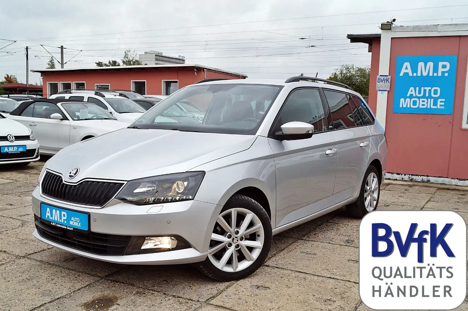 Skoda Fabia Combi 1.2TSI DSG, GARANTIE, 1.HAND, Sitzhz Silber - 1