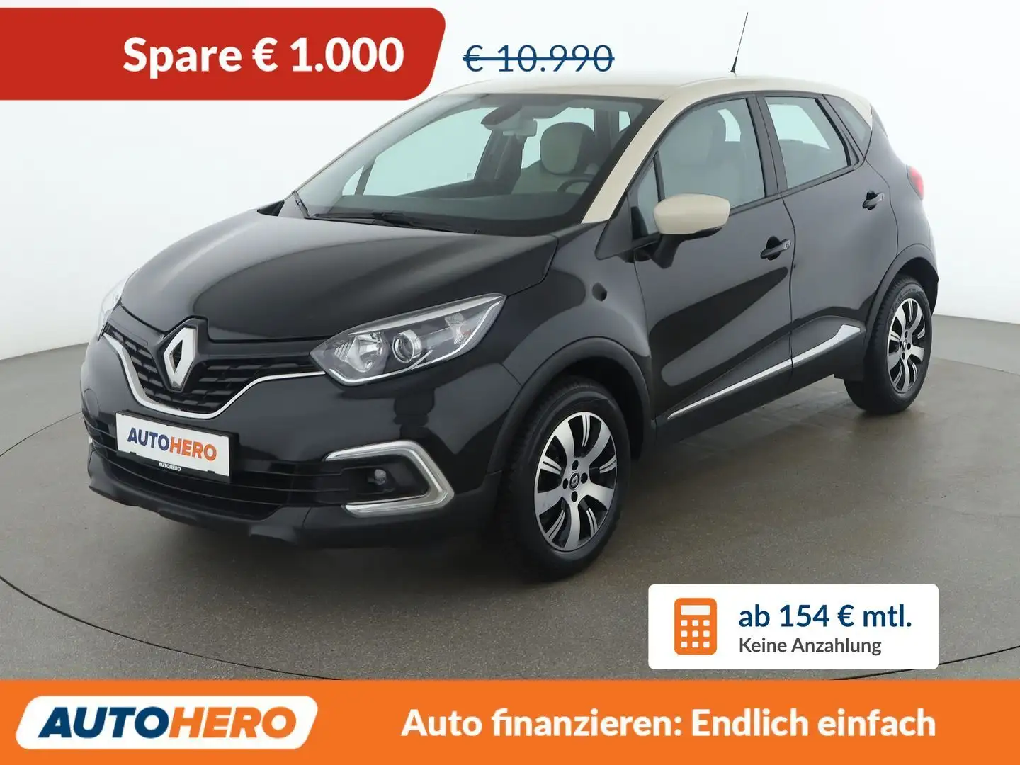 Renault Captur 0.9 TCe Zen Schwarz - 1