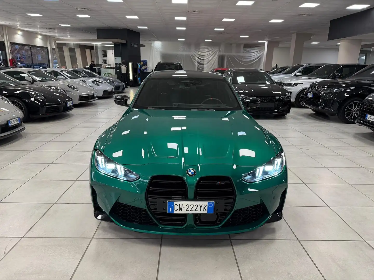 BMW M3 Berlina 3.0 Competition xdrive auto Grün - 2