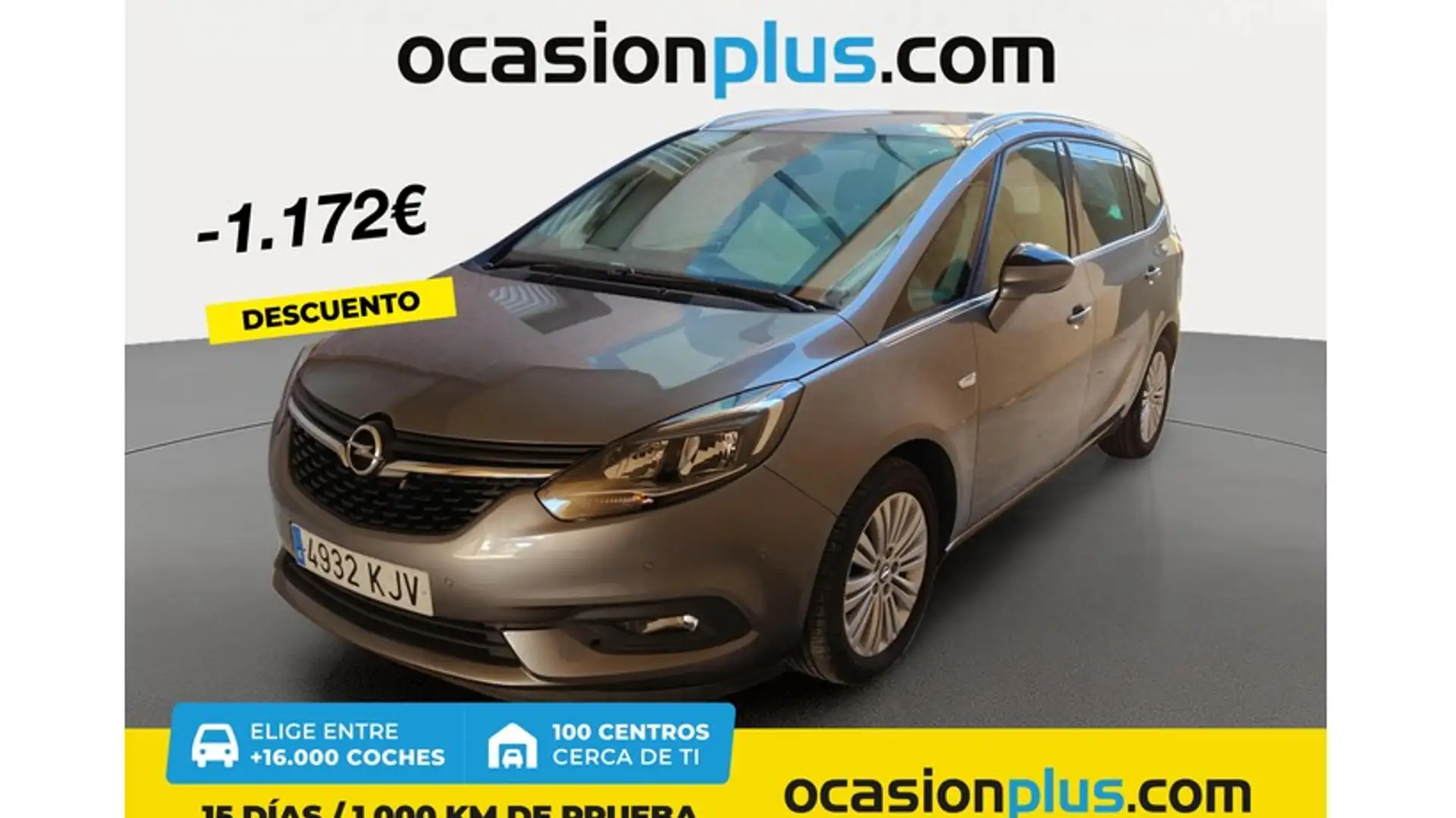 Opel Zafira 1.6CDTI S/S Selective 120 Gris - 1