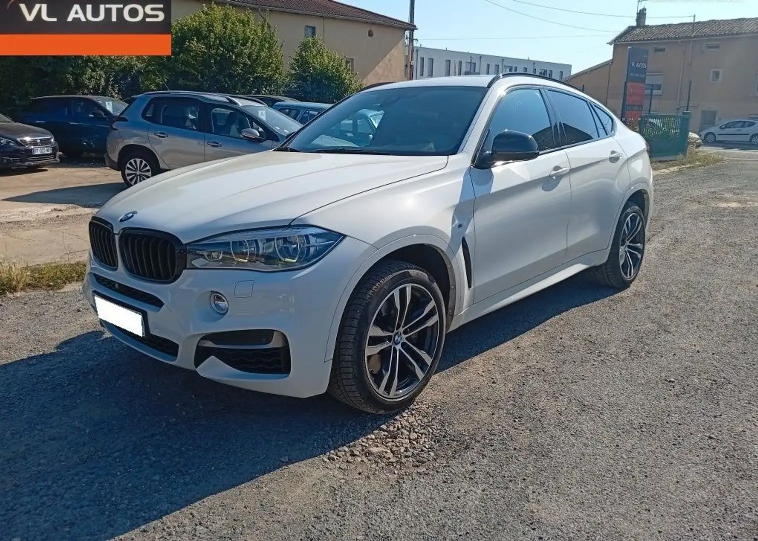 BMW X6 Pack M 50d xDrive 381 cv Année 2015 Pour professionnel ou export Prix HT Weiß - 2