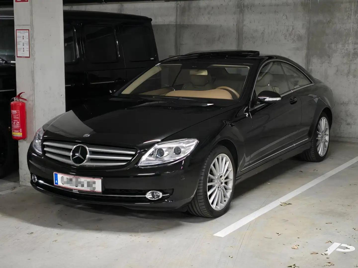 Mercedes-Benz CL 500 Schwarz - 1