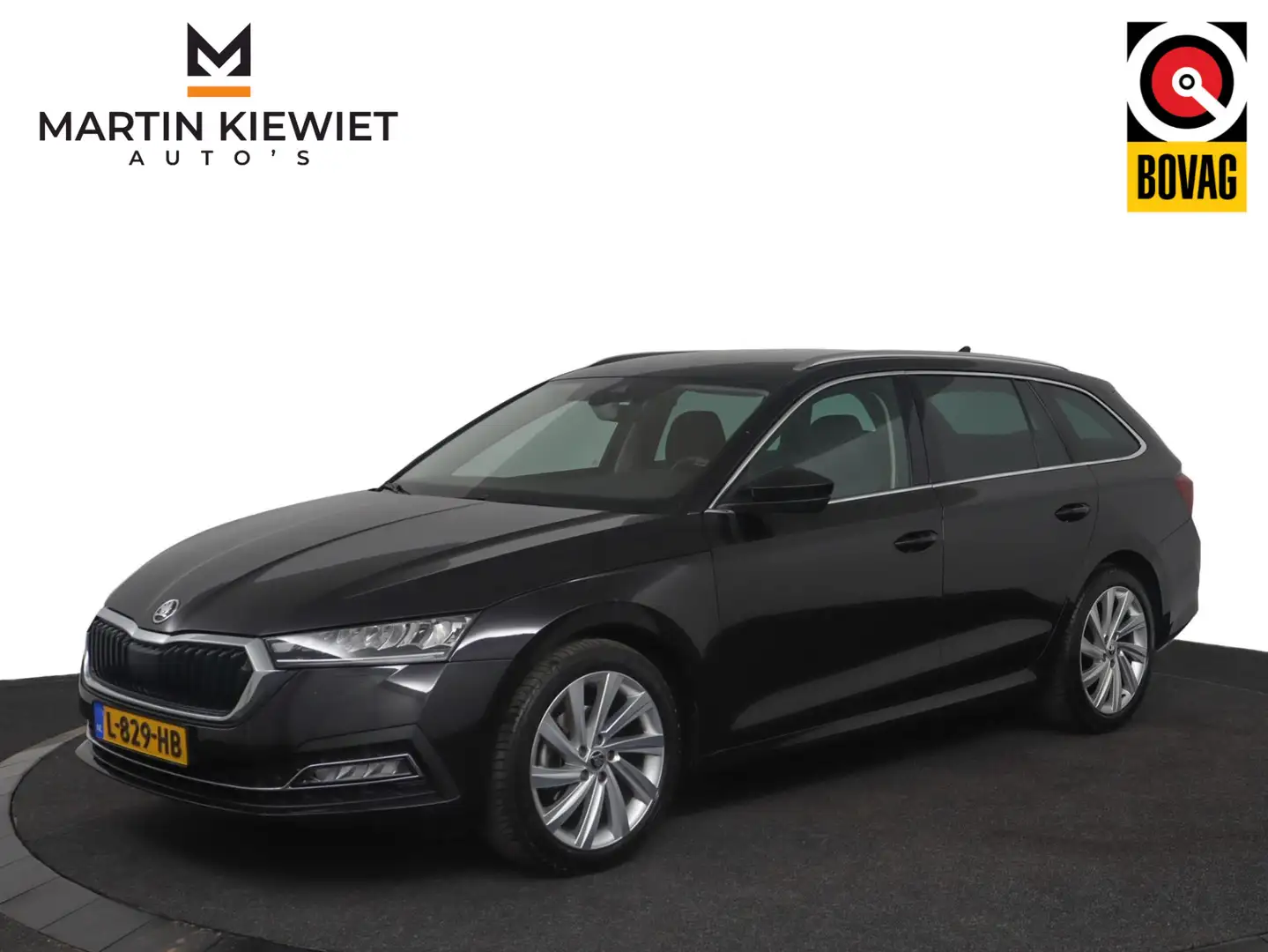 Skoda Octavia Combi 1.0 e-TSI Business Edition Plus|18"|Camera|S Zwart - 1
