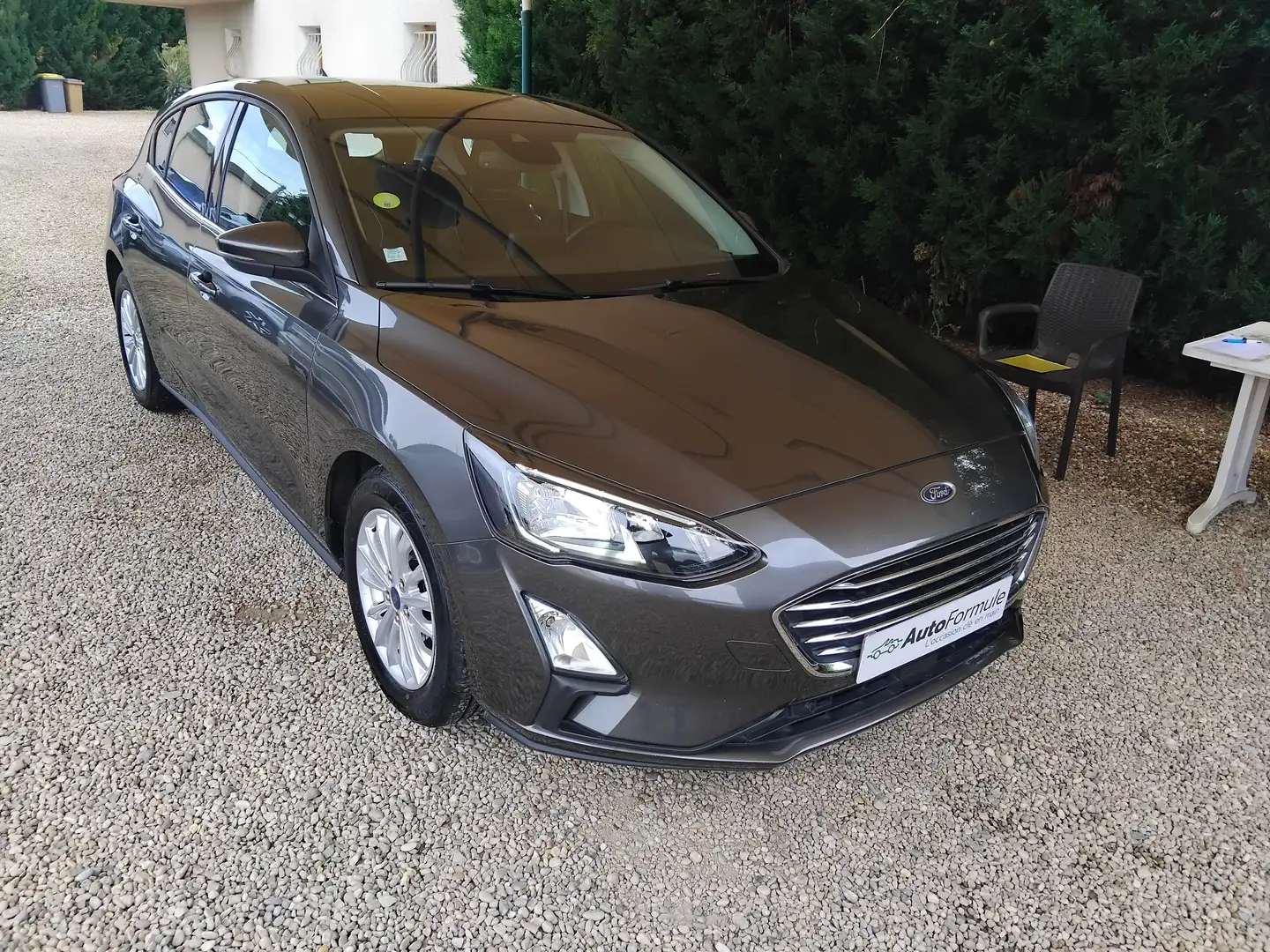 Ford Focus 1.5 EcoBlue 120ch Titanium (feux leds + ...) 2020 Gris - 1