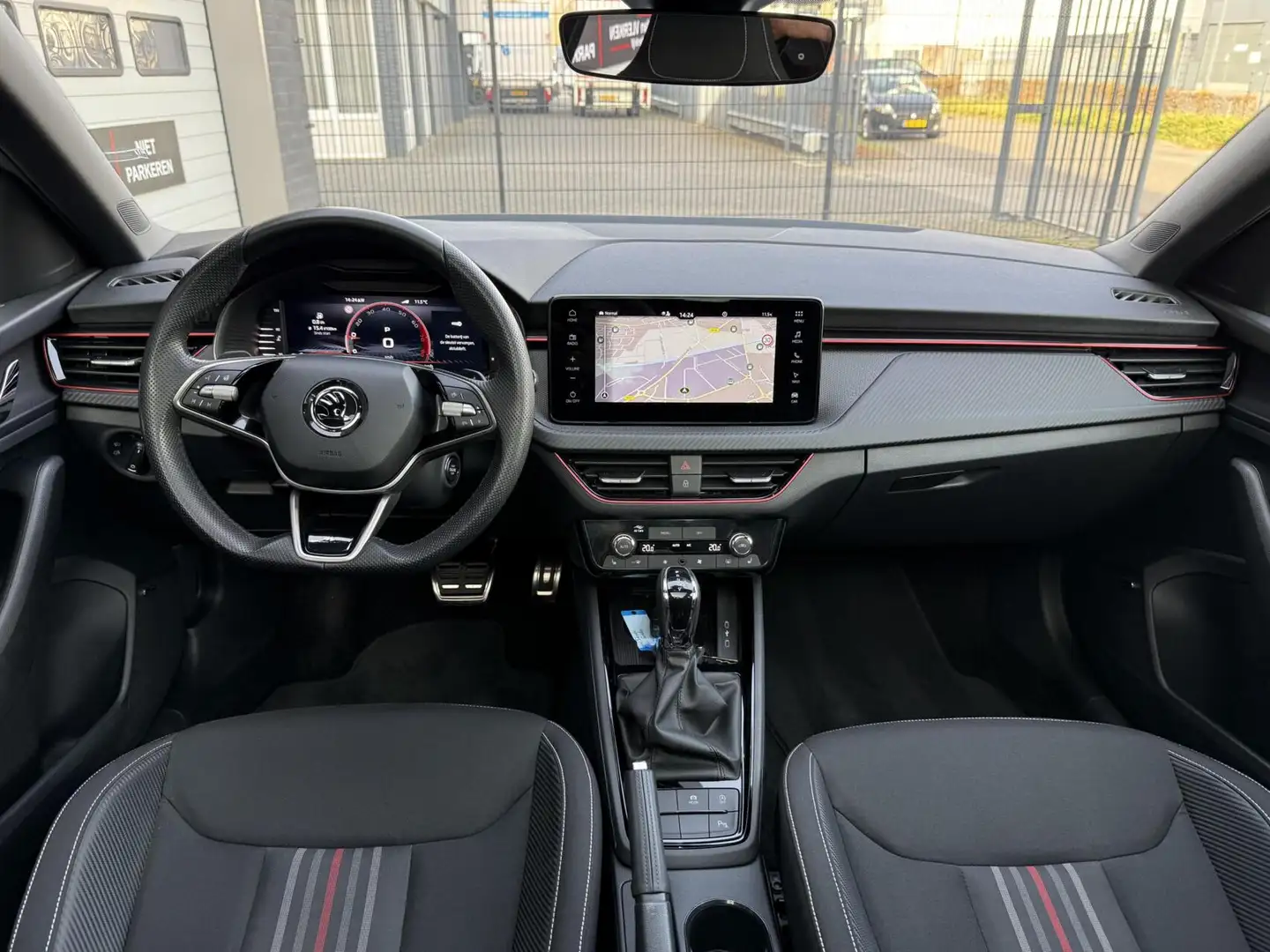 Skoda Scala 1.5 TSI ACT Monte Carlo PANORAMADAK DSG Gris - 2