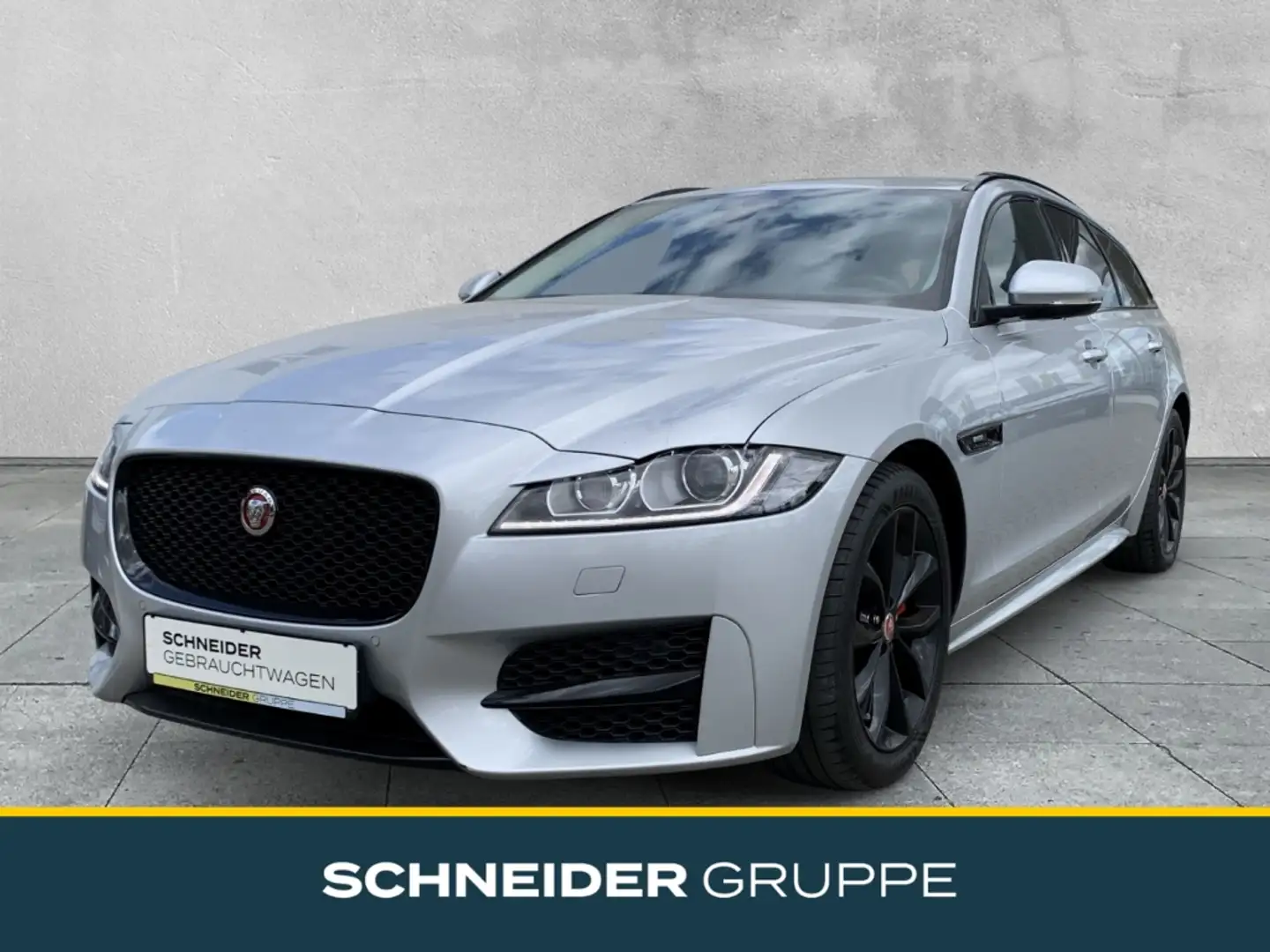 Jaguar XF SPORTBRAKE R-SPORT AWD 25d R-Sport PANO+KAMERA+NAV Silber - 1