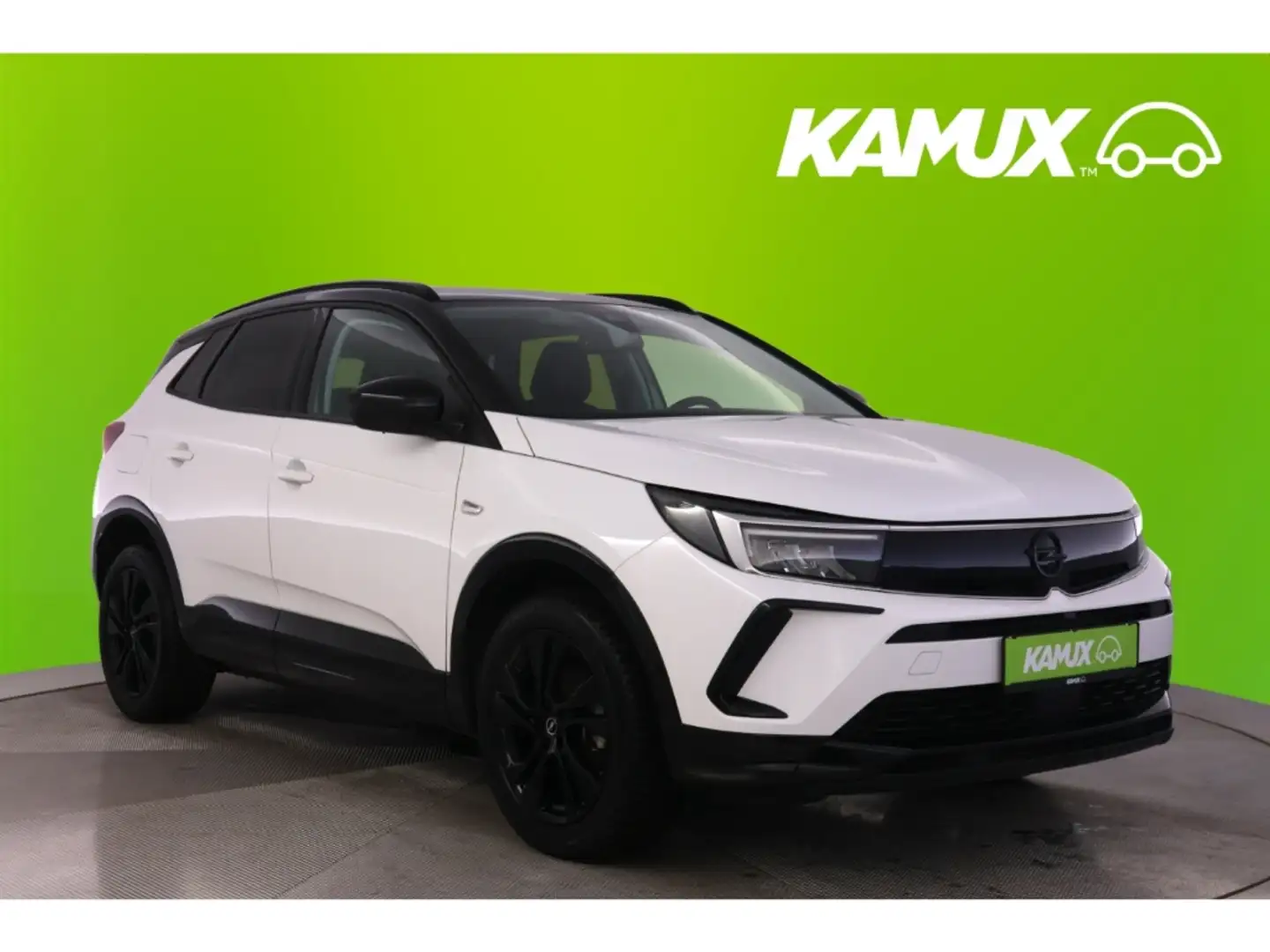 Opel Grandland 1.2T Aut.GS Line+LED+NAVI+KAMERA+PDC Blanco - 1