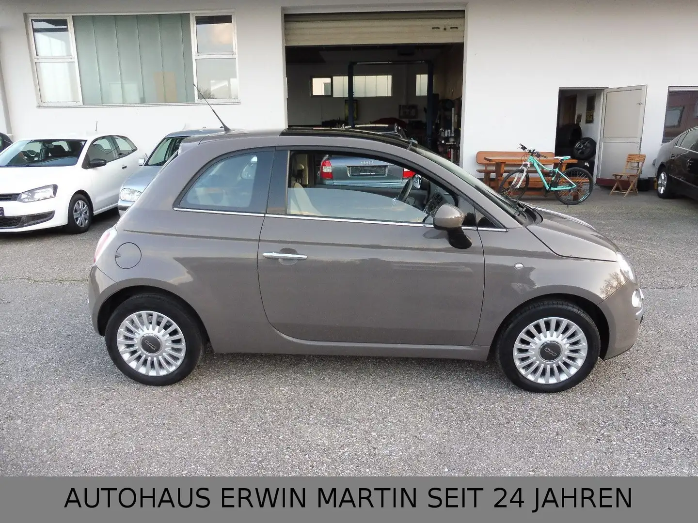 Fiat 500 /ORIGINAL 40000 KM/SCHECKHEFTGEPFLEGT - 1