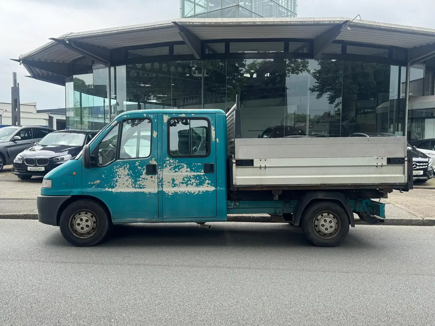 Citroen Jumper HDI LKW Kipper Kasten Elektrischer 2.Hand Blue - 2
