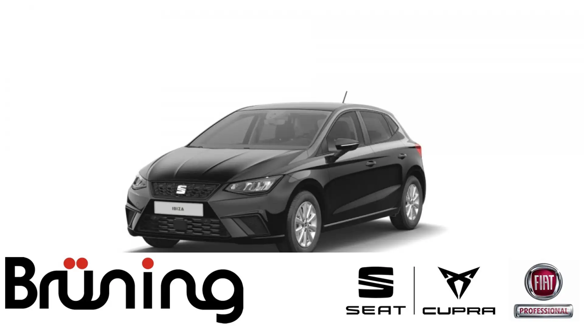 SEAT Ibiza Road Edition 1.0 TSI Ganzjahresreifen Navi Klima Schwarz - 1