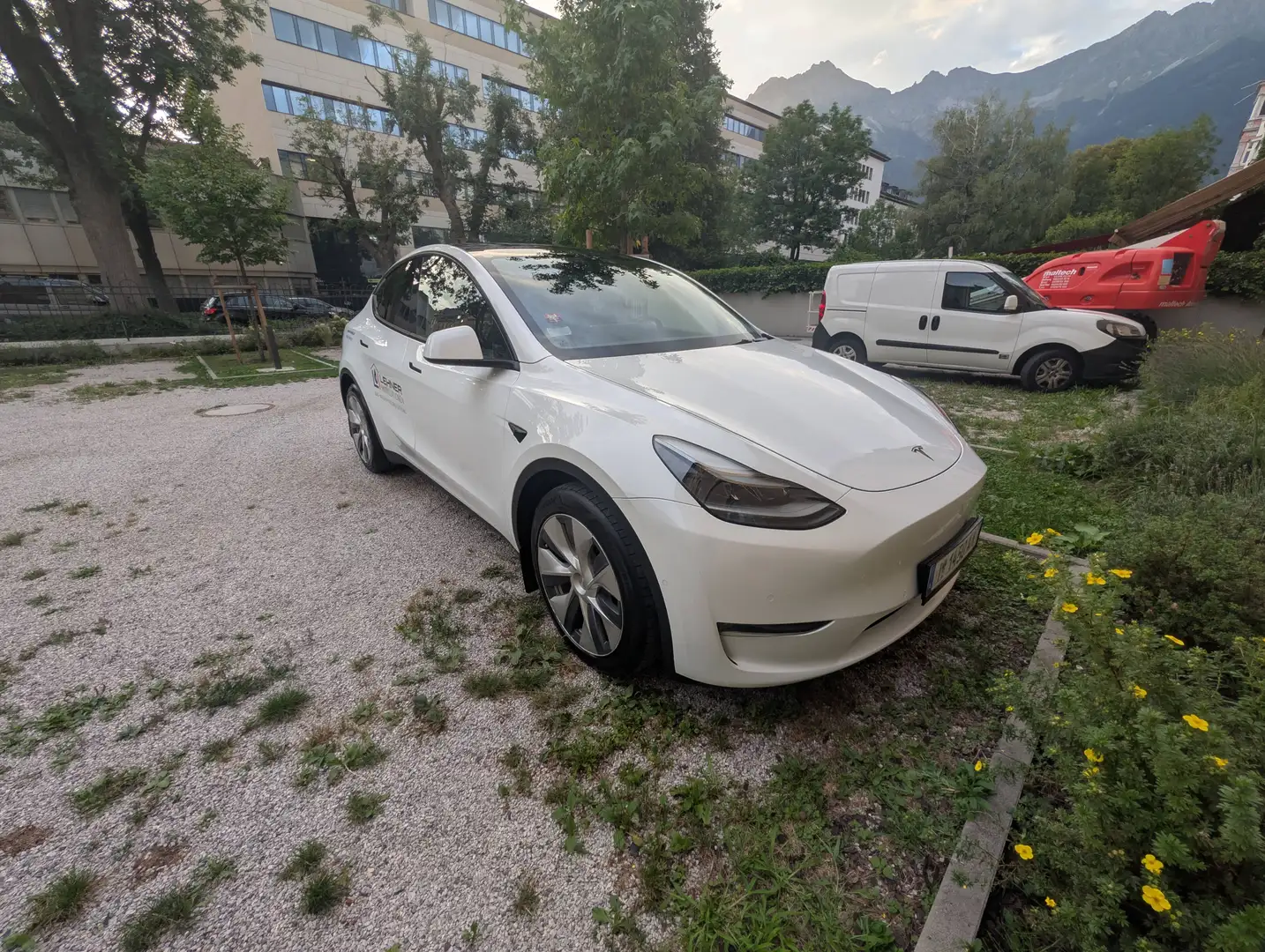Tesla Model Y Model Y Long Range AWD 75kWh Weiß - 1